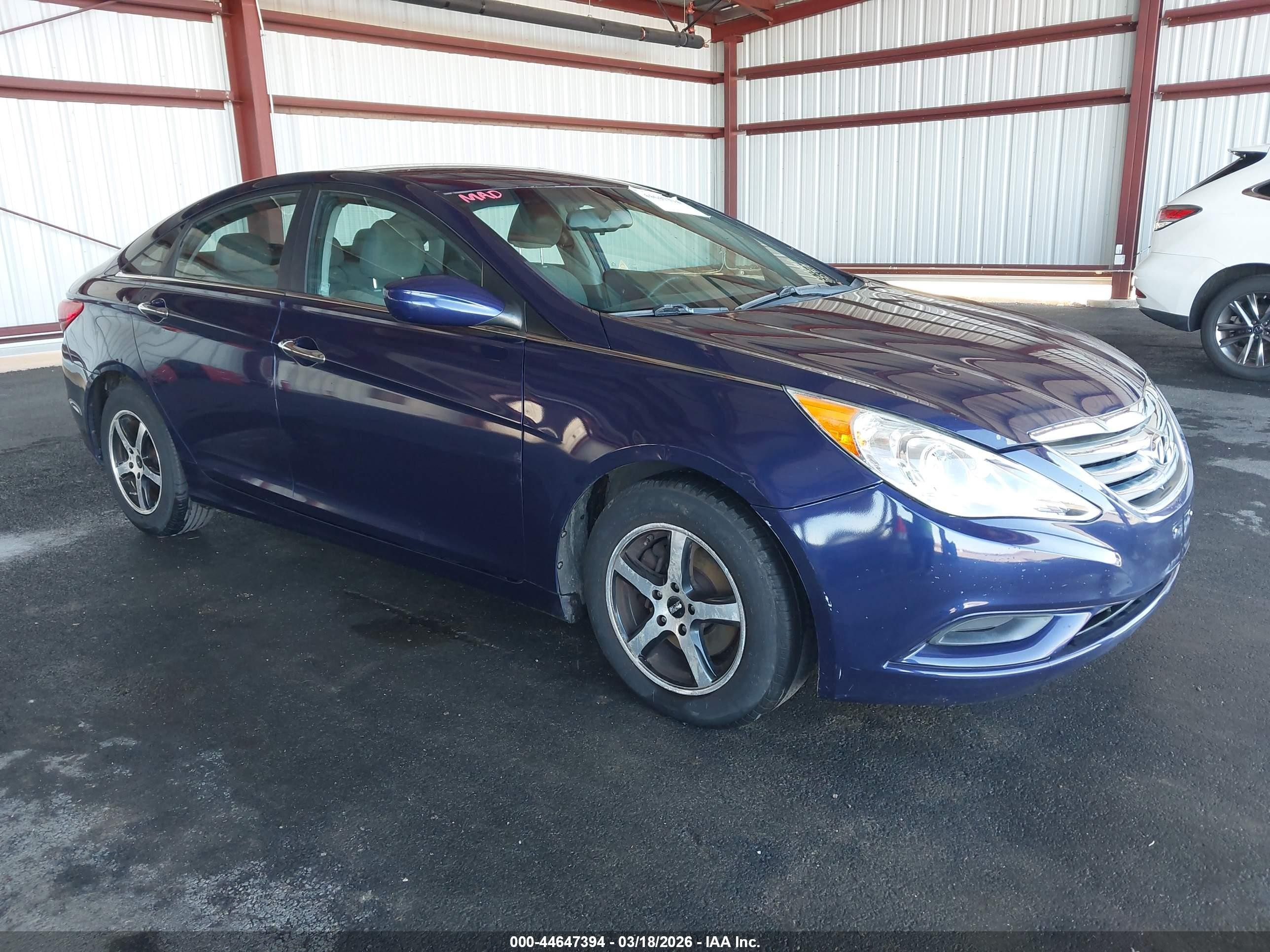 2012 Hyundai Sonata GLS, VIN 5NPEB4AC2CH429230 — Theft recovery