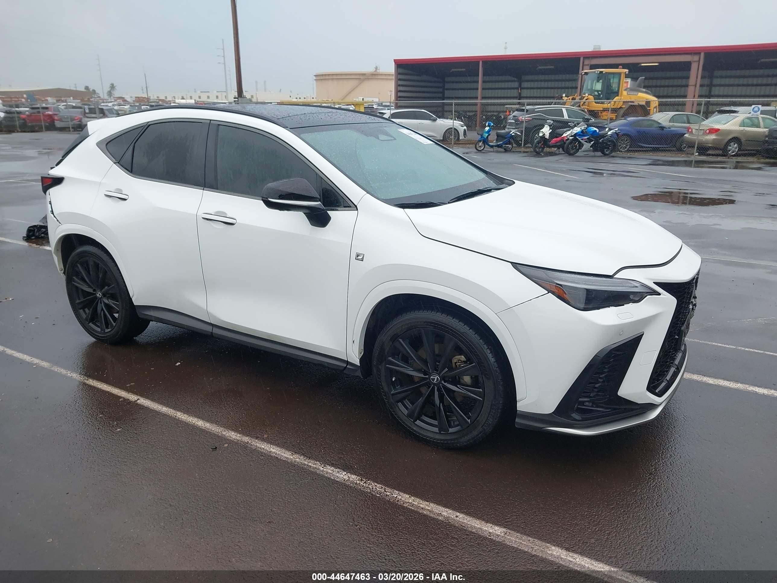 2023 Lexus NX 350 F Sport, VIN JTJKGCEZ8P5005020 — Front end