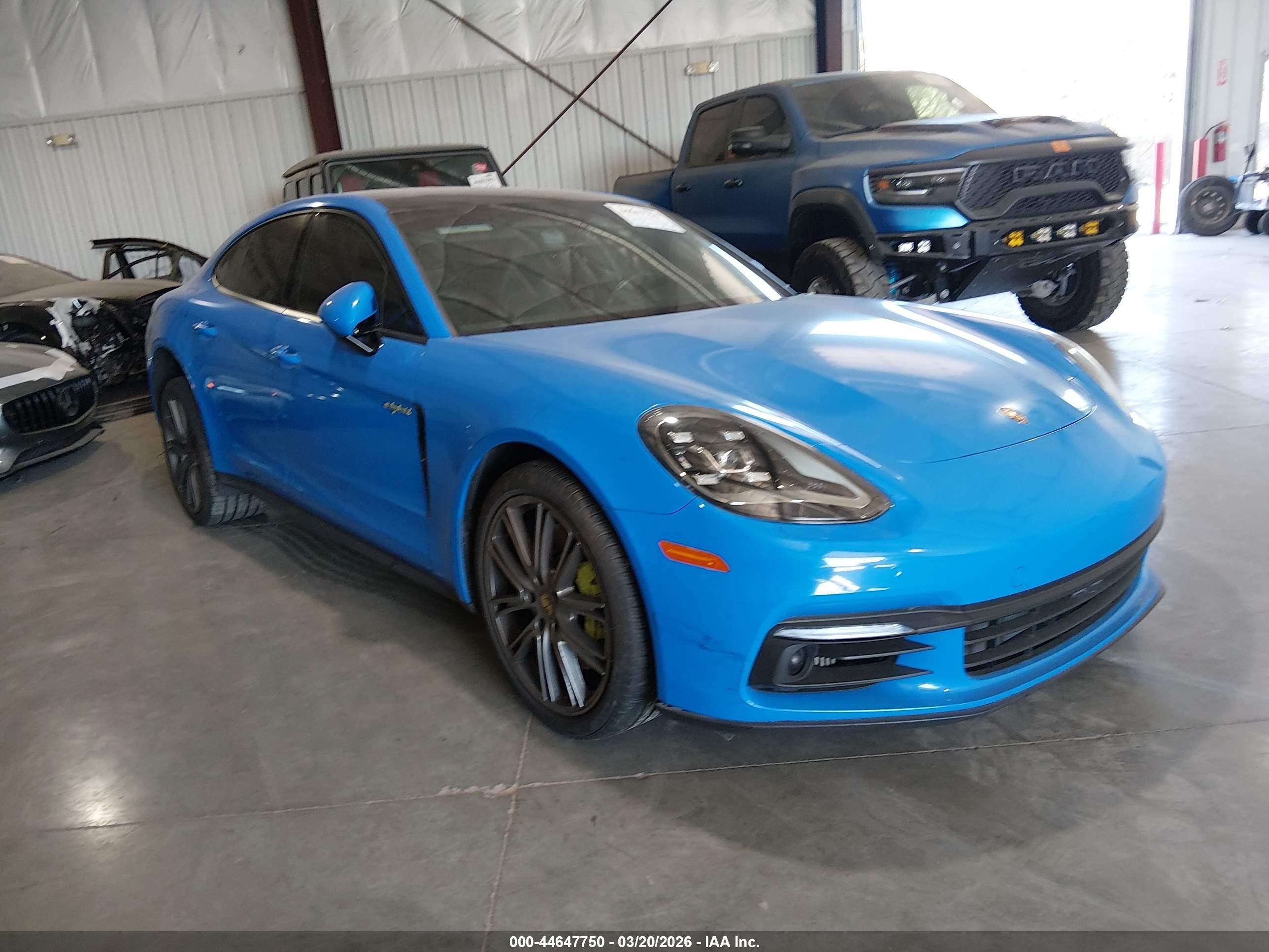2020 Porsche Panamera 4 E-Hybrid, VIN WP0AE2A73LL132265 — Side