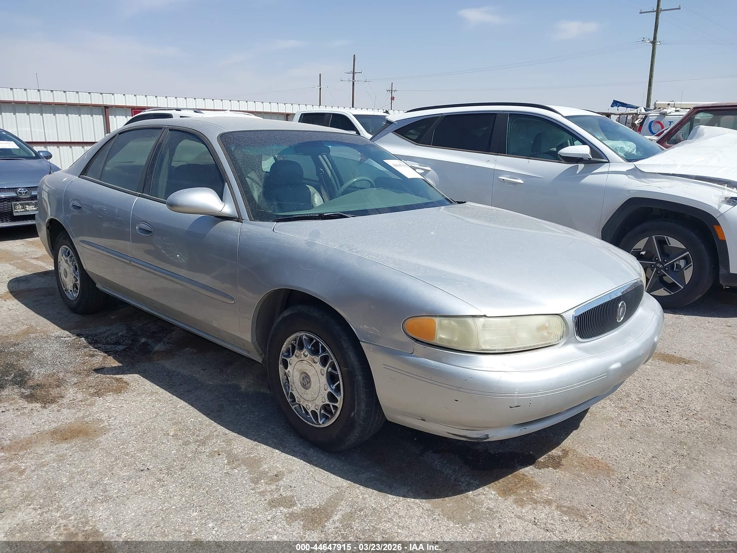 2003 Buick Century Custom, VIN 2G4WS52J331283232 — Repossession