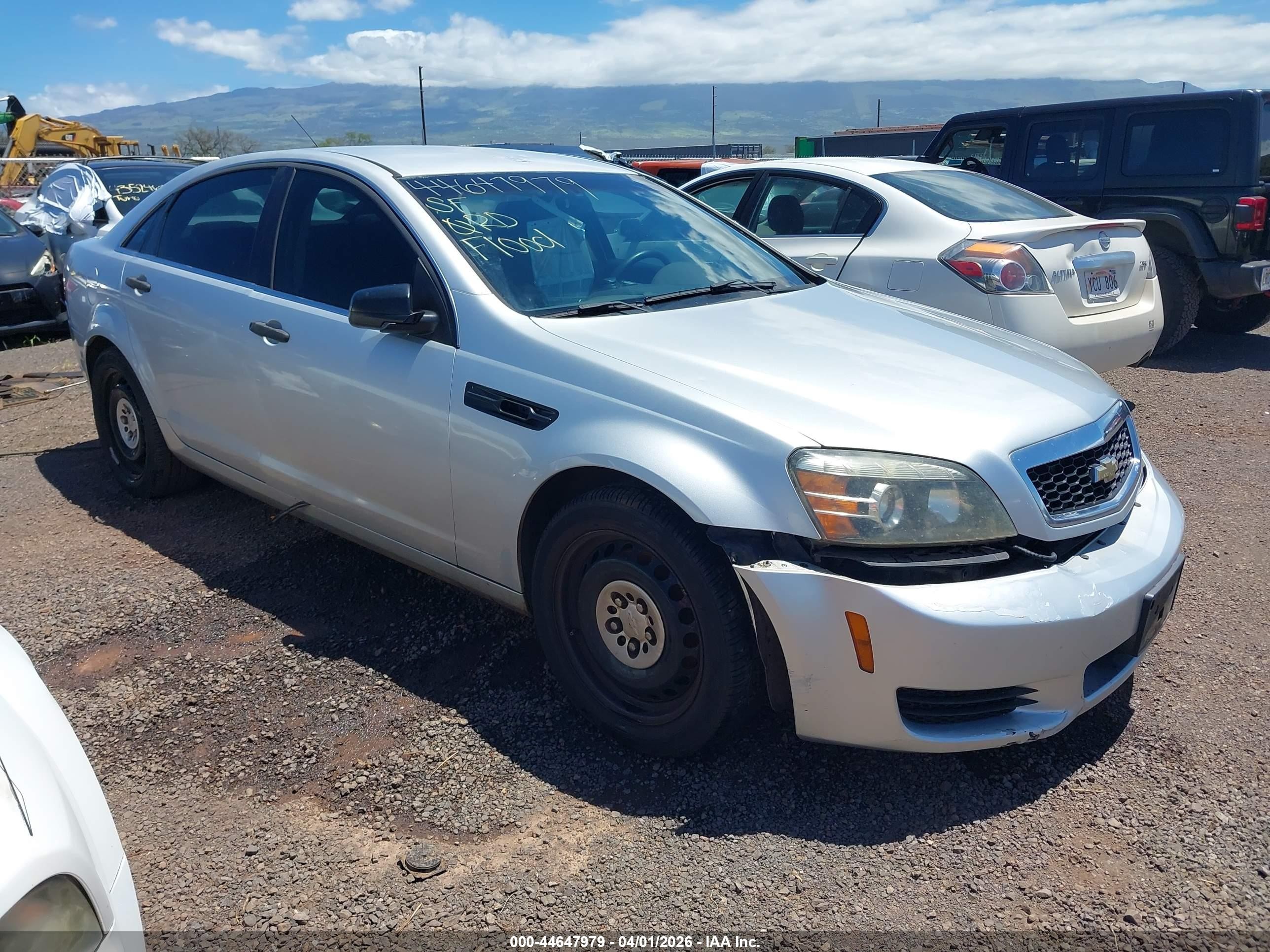 2013 Chevrolet Caprice Police Police, VIN 6G1MK5U31DL829656 — Fresh water flood