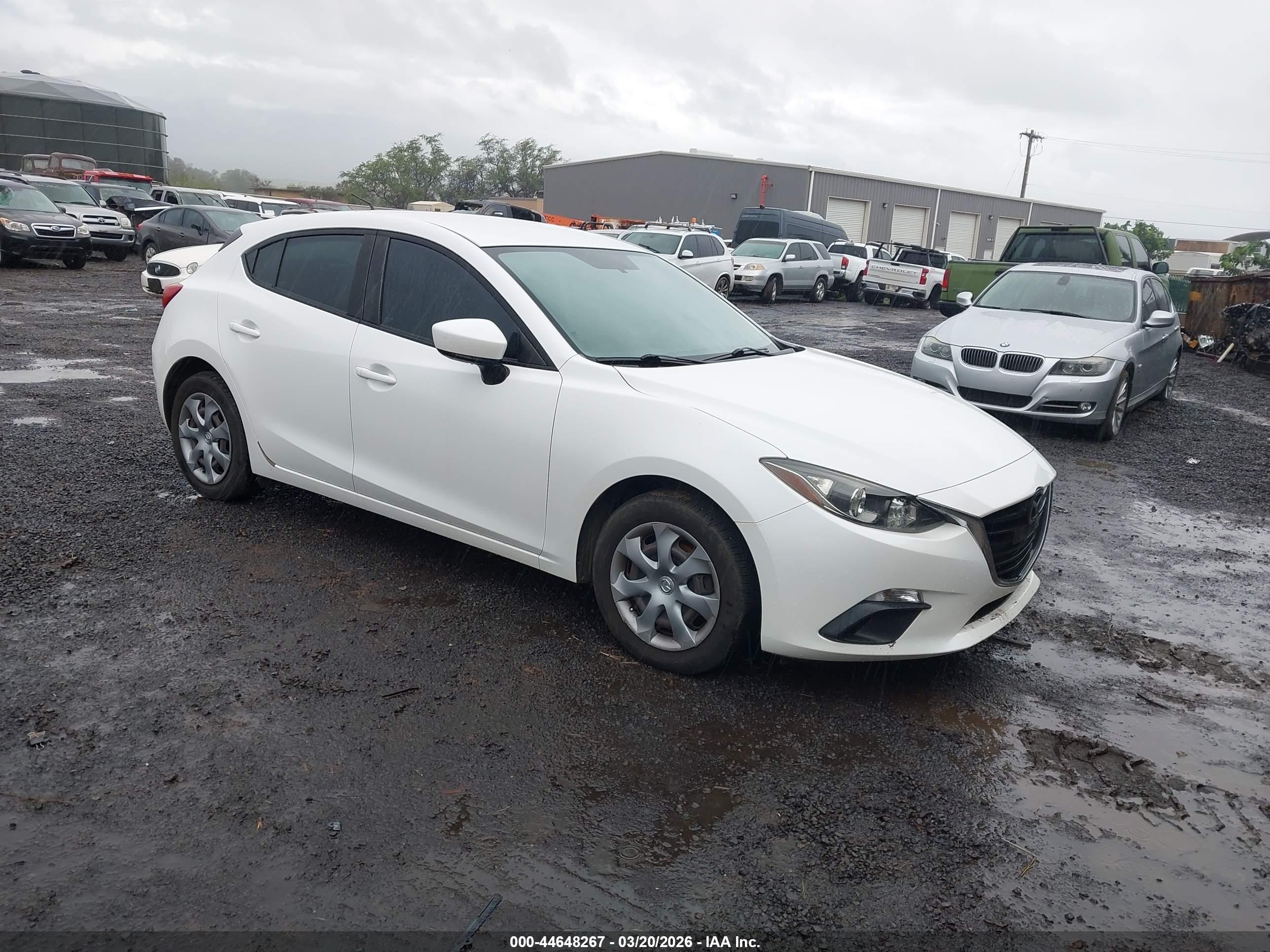 2016 Mazda 3 i Sport, VIN JM1BM1J75G1346239 — Water / flood