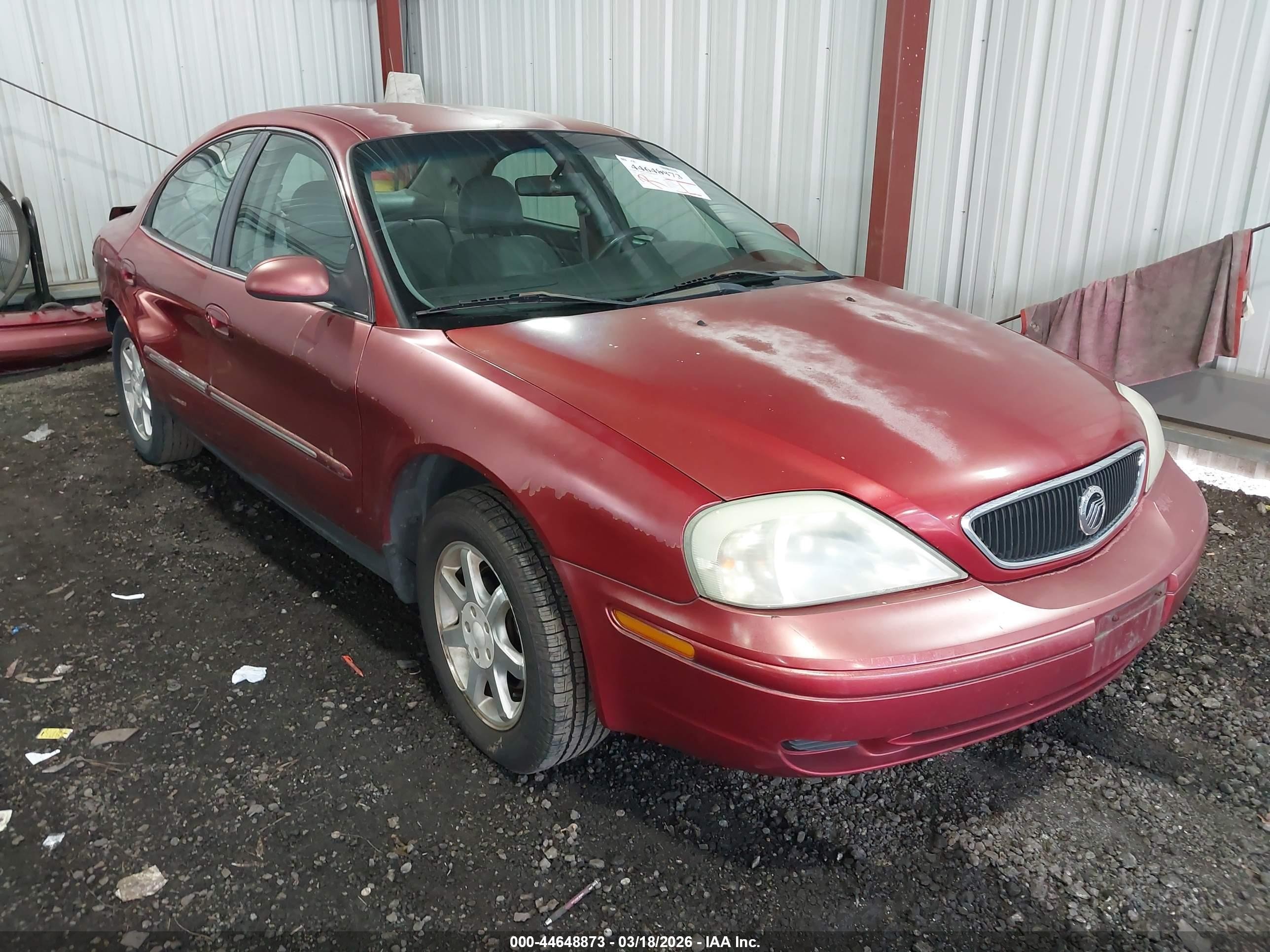 2001 Mercury Sable LS, VIN 1MEFM53U51A641276 — Зад
