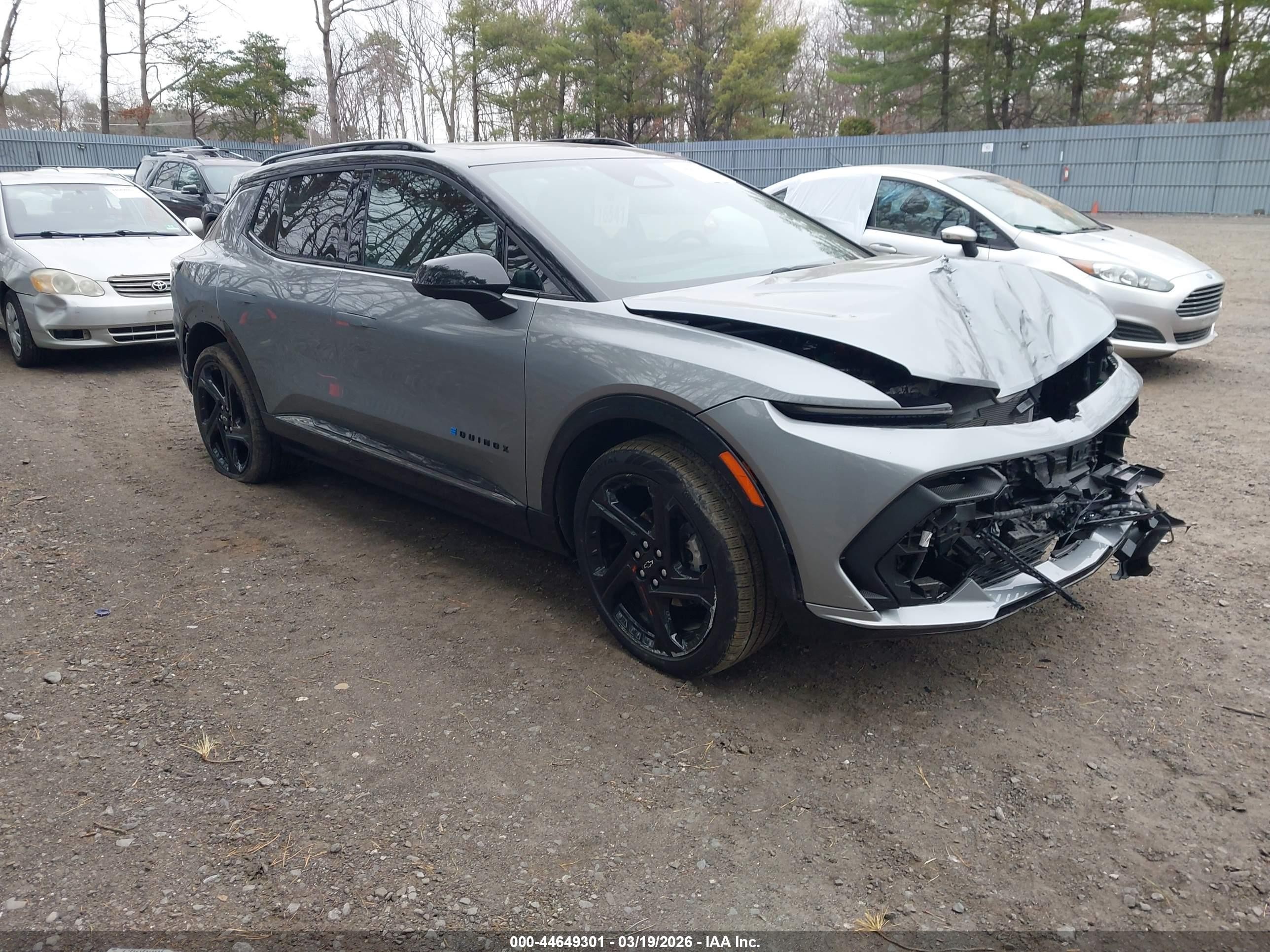 2025 Chevrolet Equinox EV RS, VIN 3GN7DSRR0SS113286 — Front end