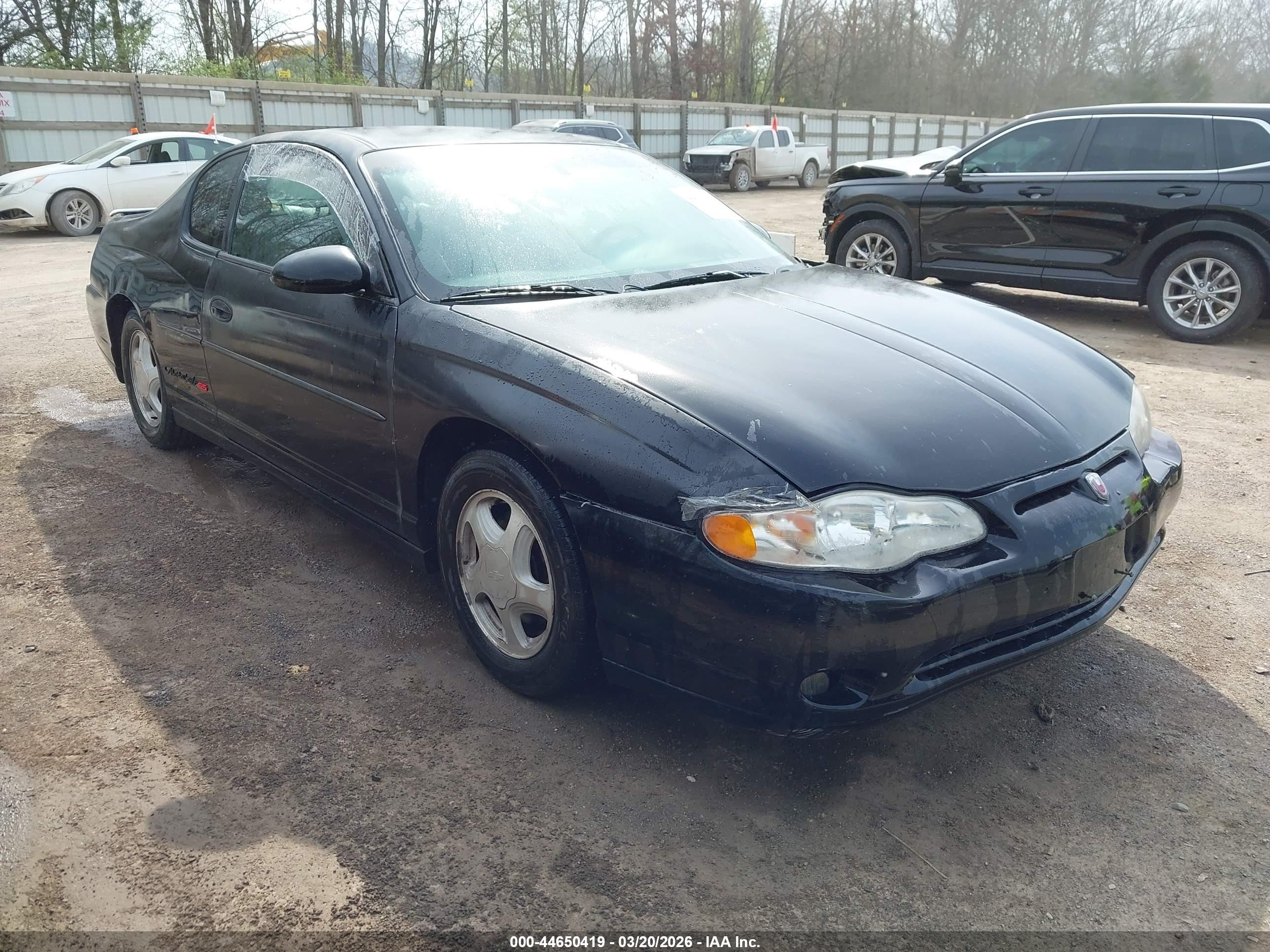 2002 Chevrolet Monte Carlo SS, VIN 2G1WX15K029106648 — Front end
