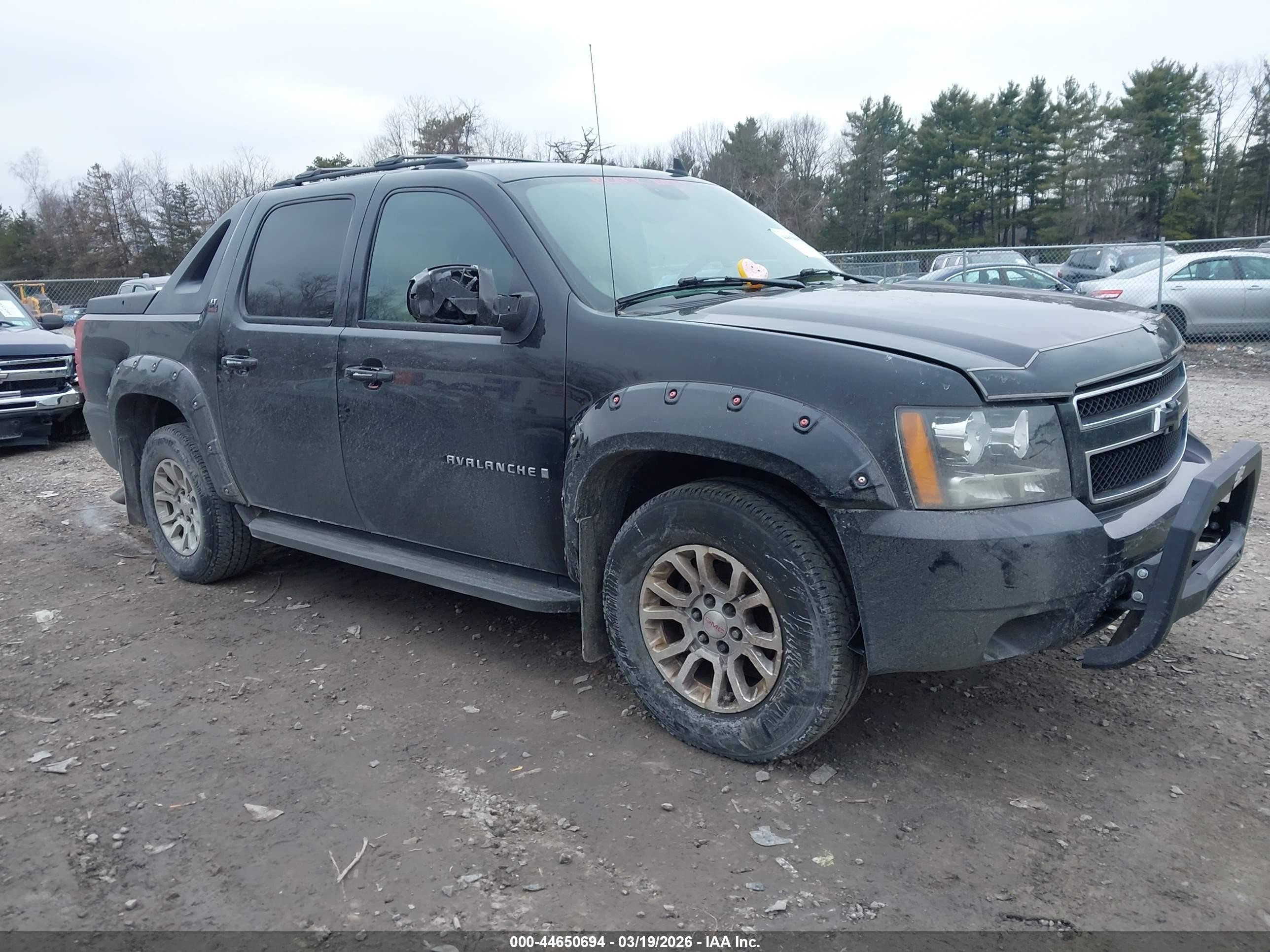 2008 Chevrolet Avalanche LS, VIN 3GNFK12348G167137 — Not stated