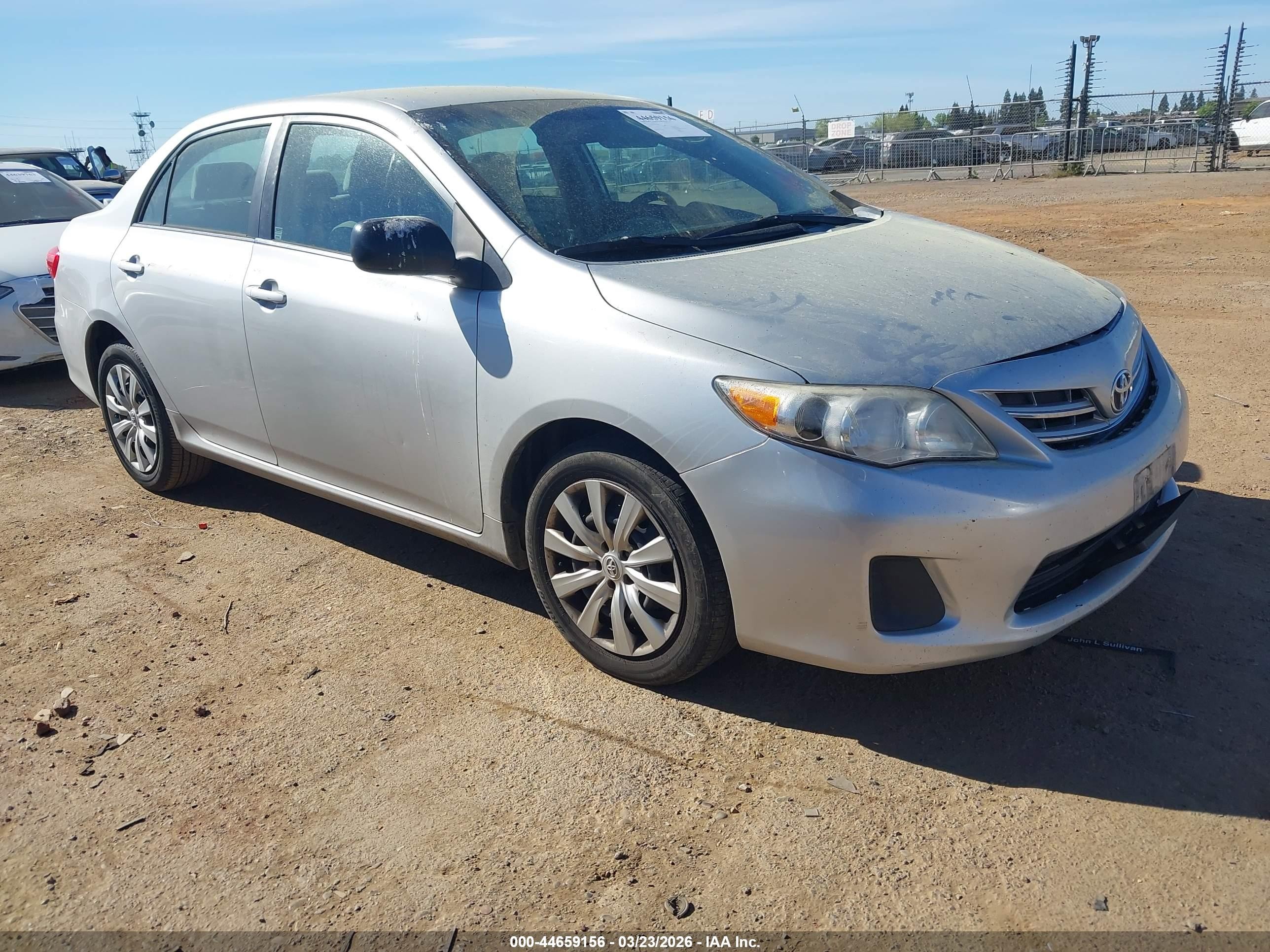 2013 Toyota Corolla S, VIN 5YFBU4EE9DP134624 — Front end