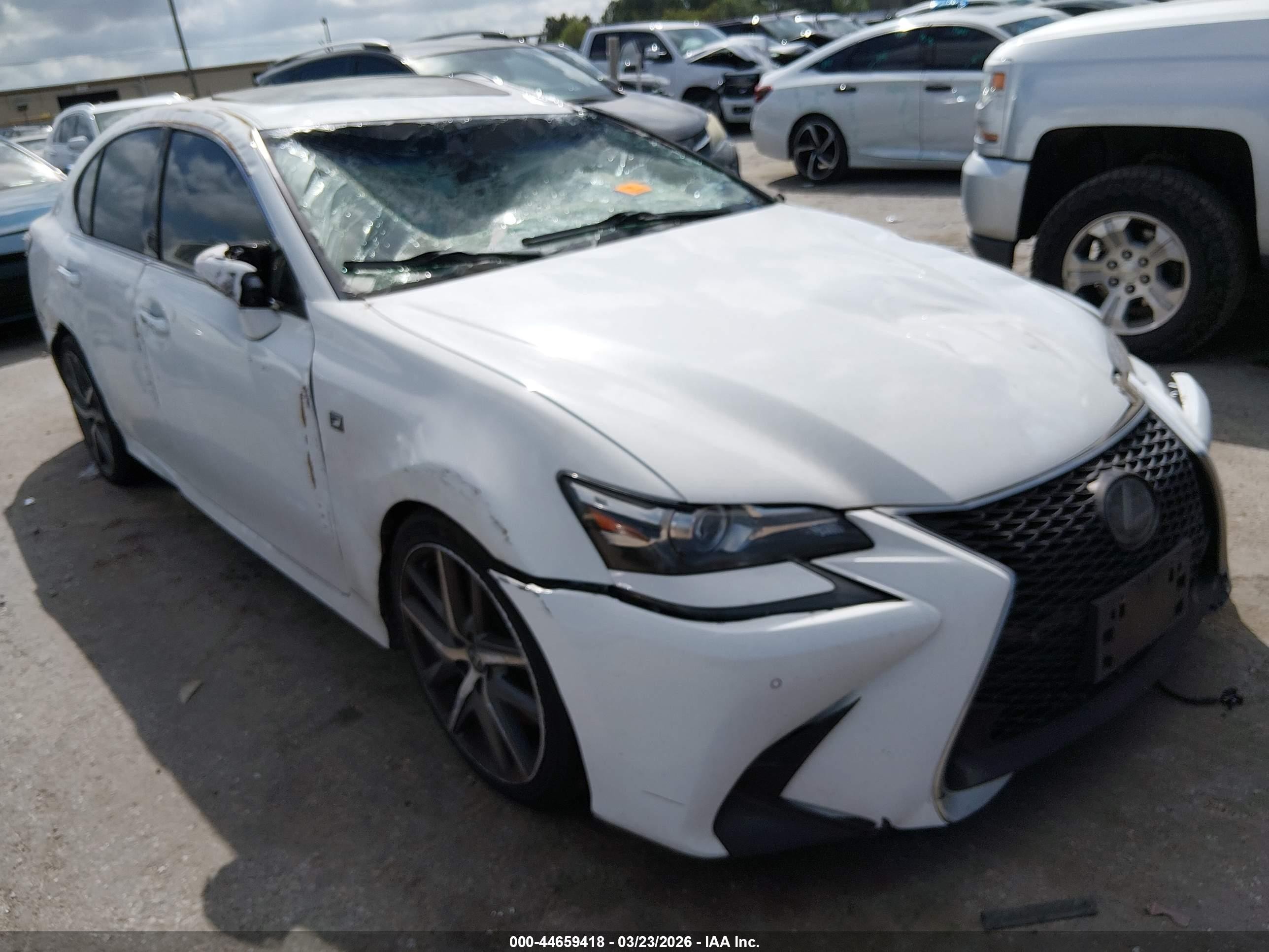 2020 Lexus GS 350 F Sport, VIN JTHEZ1BL6LA019495 — Биологическое загрязнение