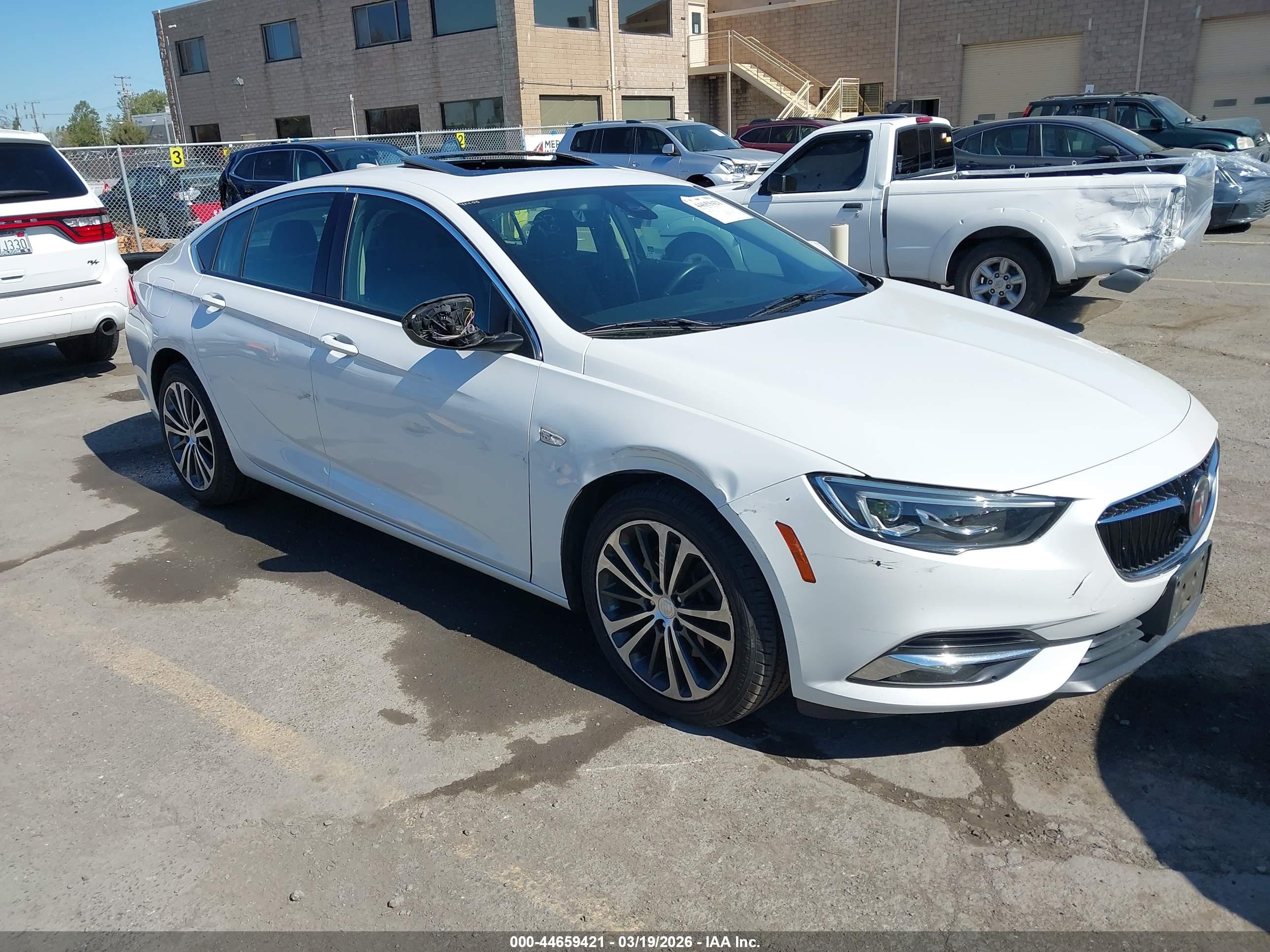 2018 Buick Regal Essence, VIN W04GR6SX2J1082000 — Theft recovery