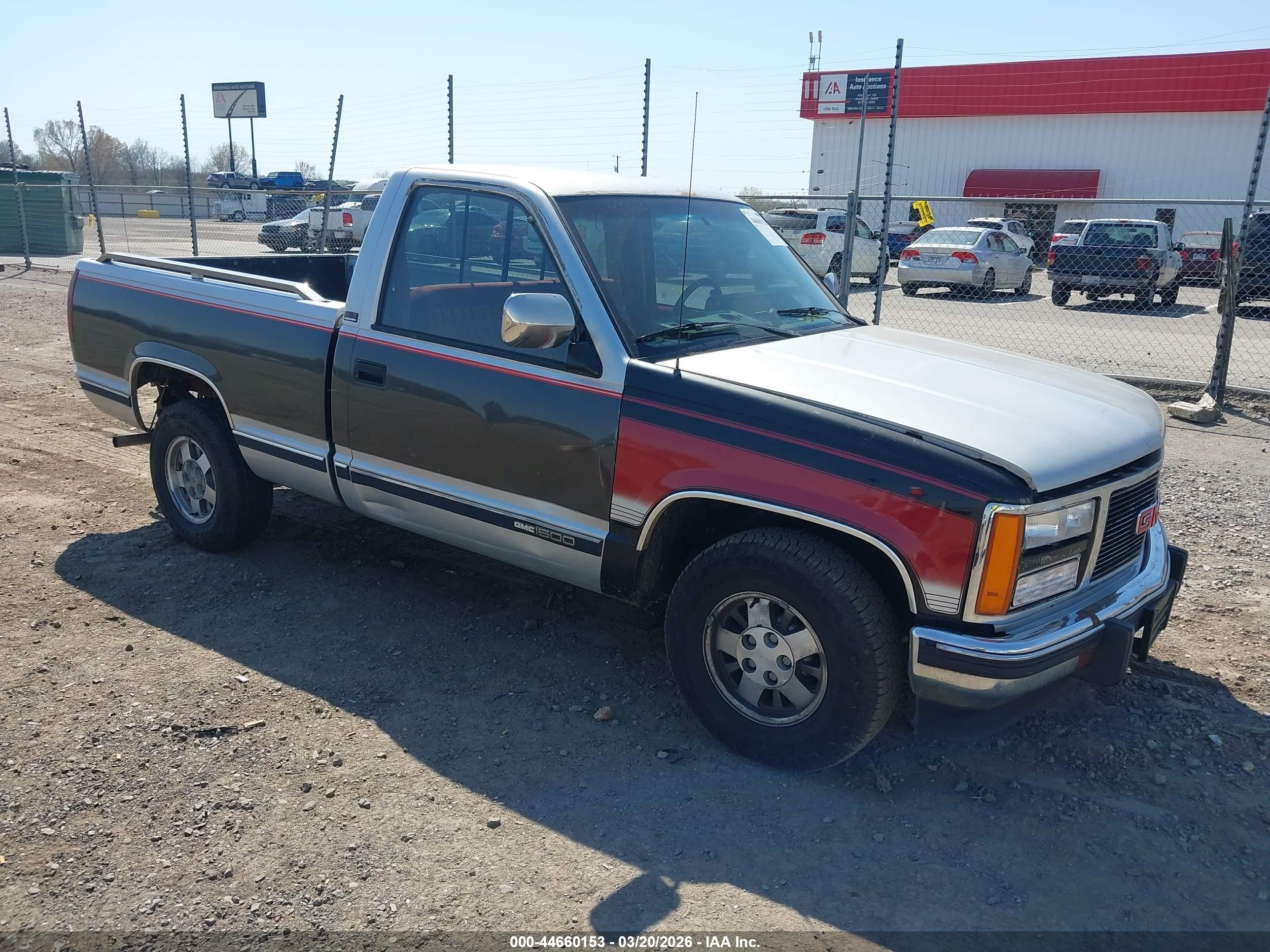 1991 GMC Sierra 1500, VIN 1GTDC14H1MZ515346 — All over
