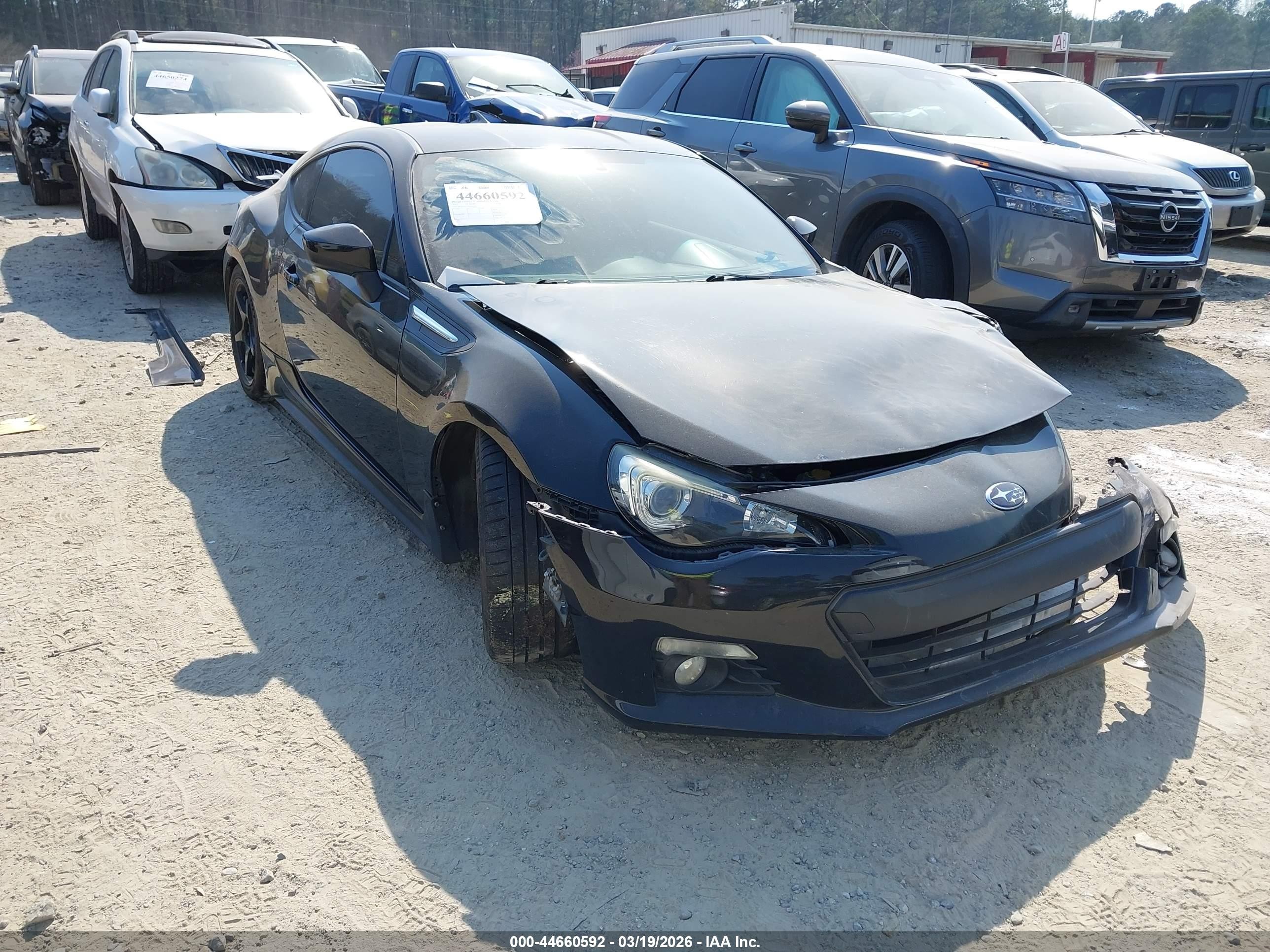 2015 Subaru BRZ Limited, VIN JF1ZCAC17F9602641 — Front end