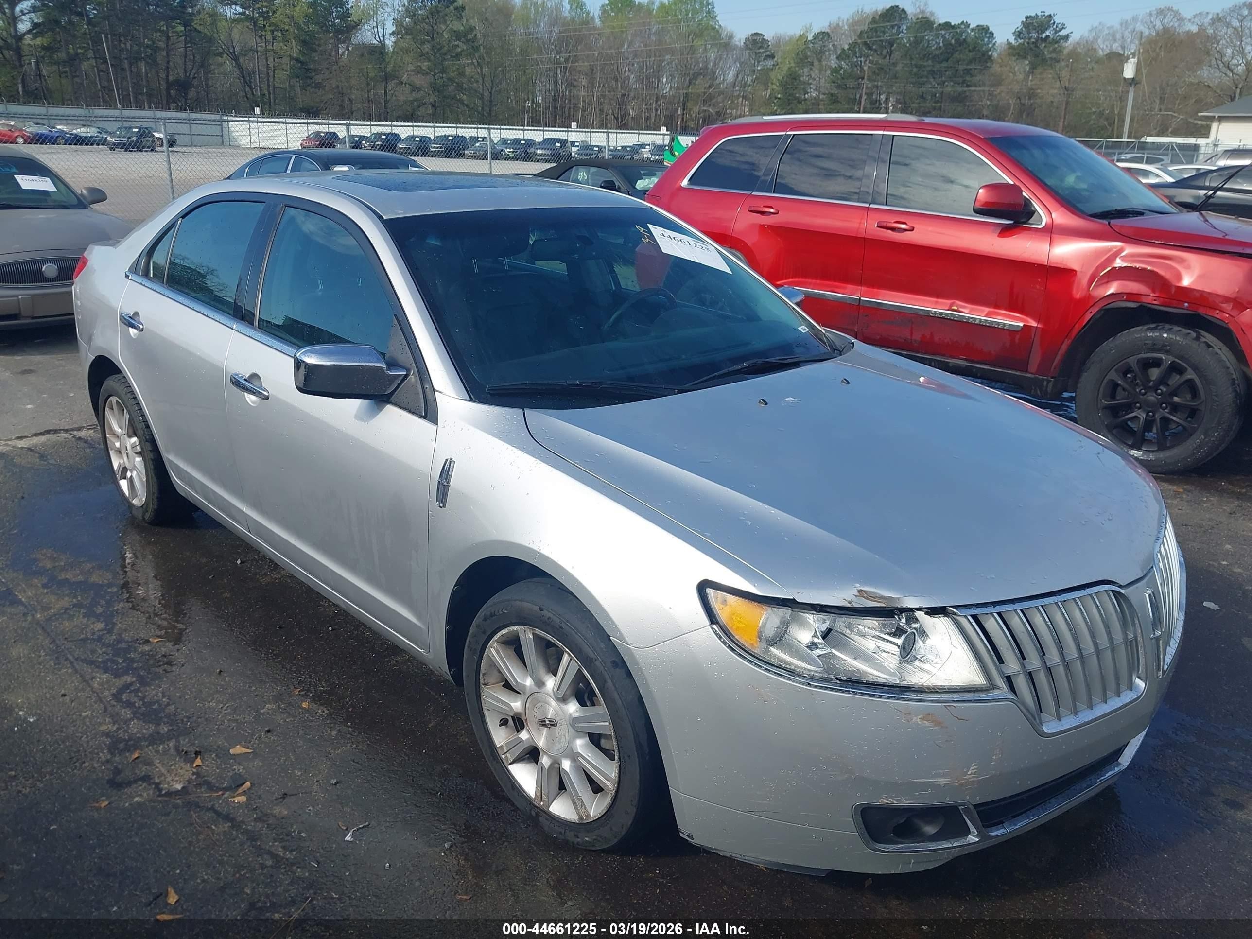 2011 Lincoln MKZ, VIN 3LNHL2GC6BR760549 — Repossession
