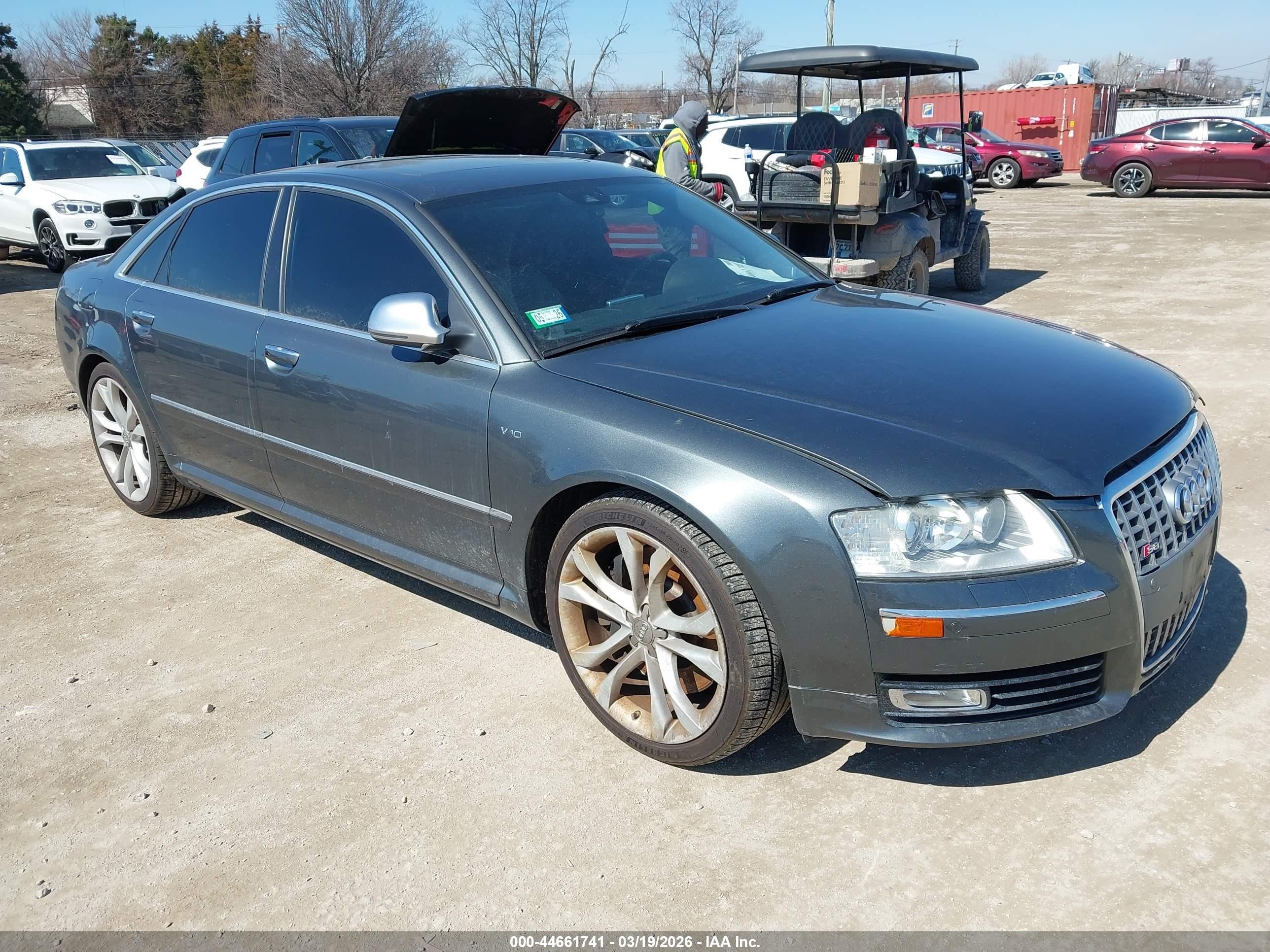 2008 Audi S8, VIN WAUPN94E28N007294 — Front end