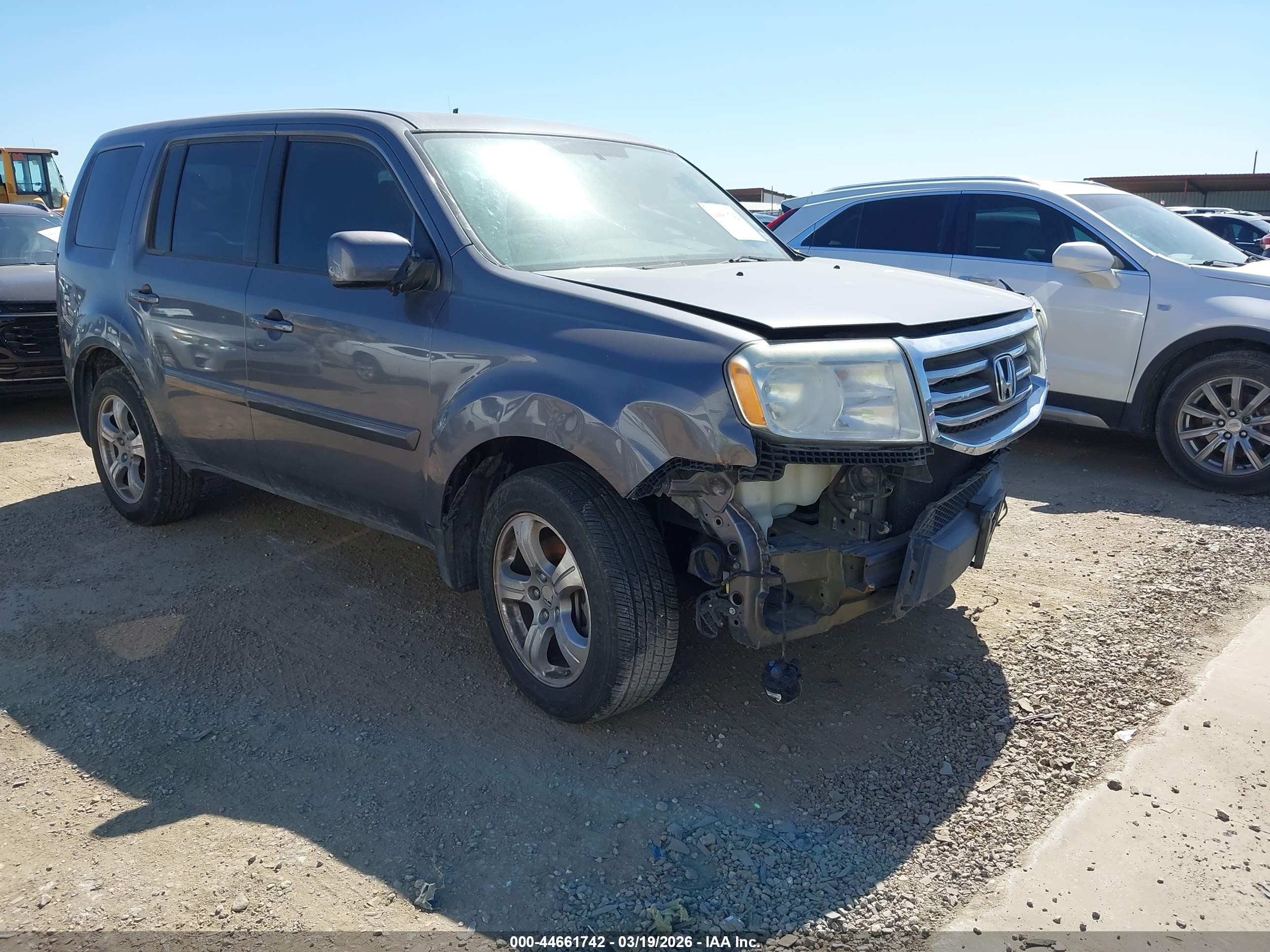 2015 Honda Pilot EX, VIN 5FNYF3H4XFB001497 — Fresh water flood