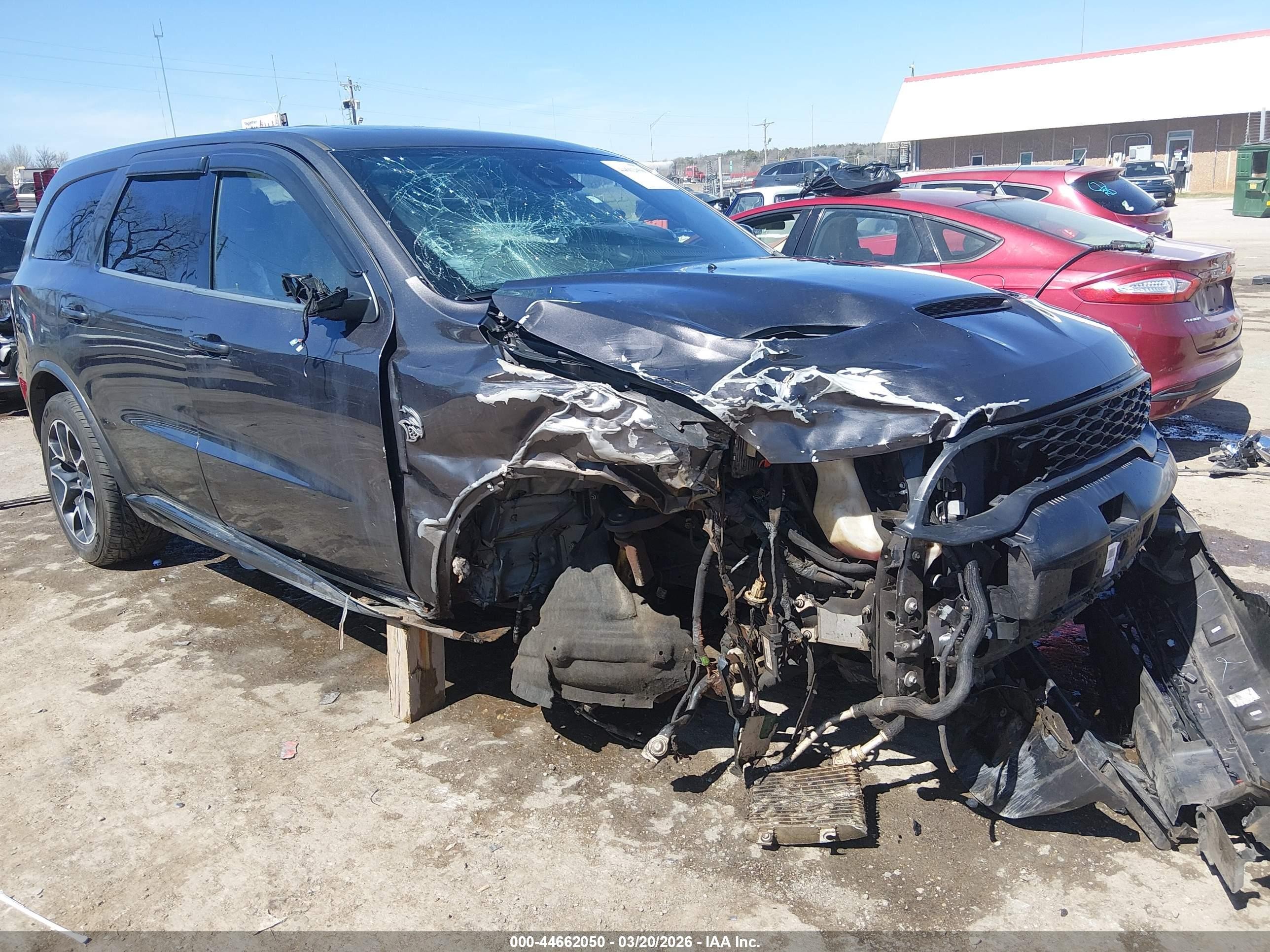 2021 Dodge Durango SRT Hellcat, VIN 1C4SDJH90MC805278 — Front end