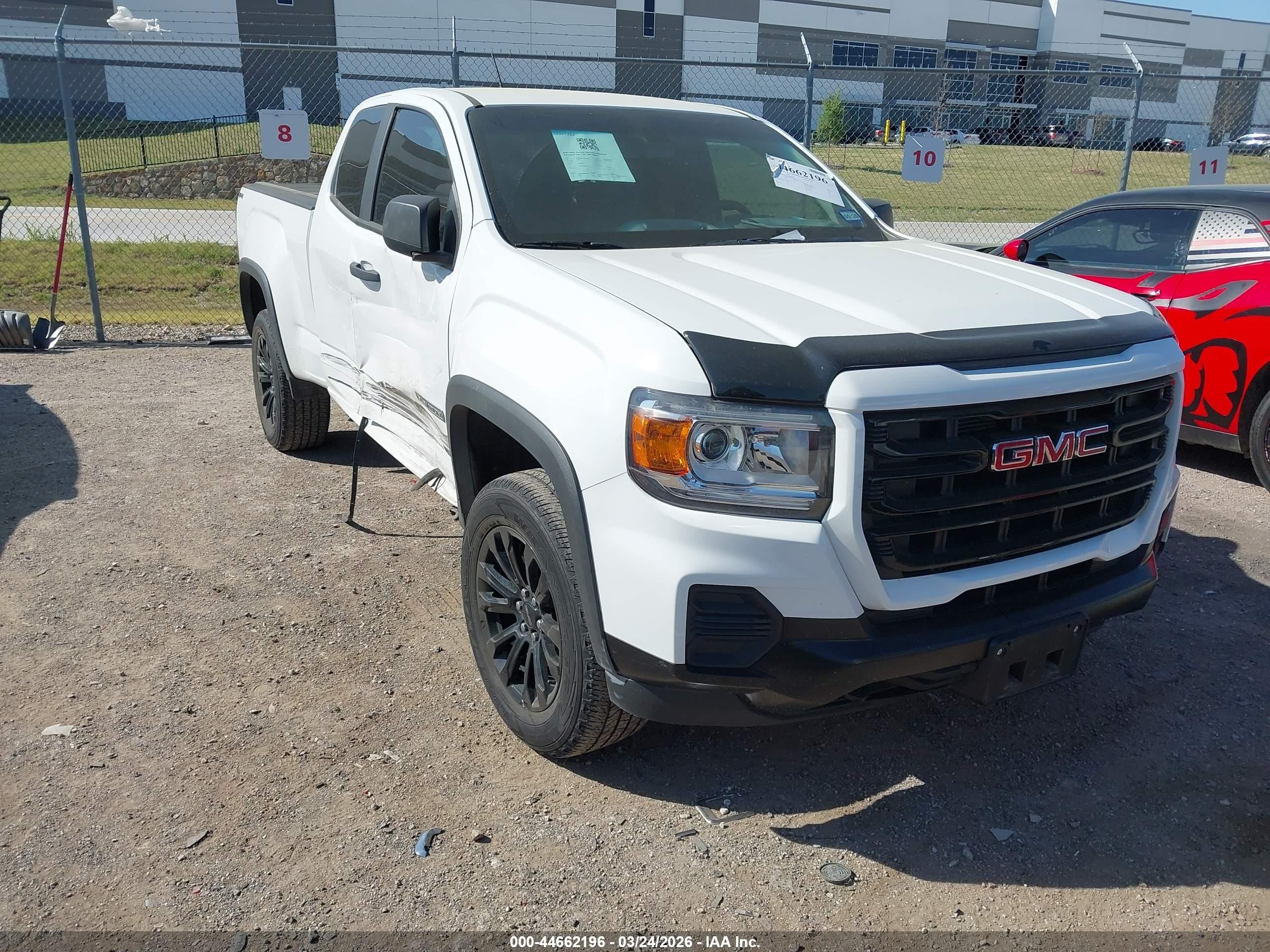 2022 GMC Canyon 4WD Elevation Standard, VIN 1GTH6BEN6N1288528 — Side