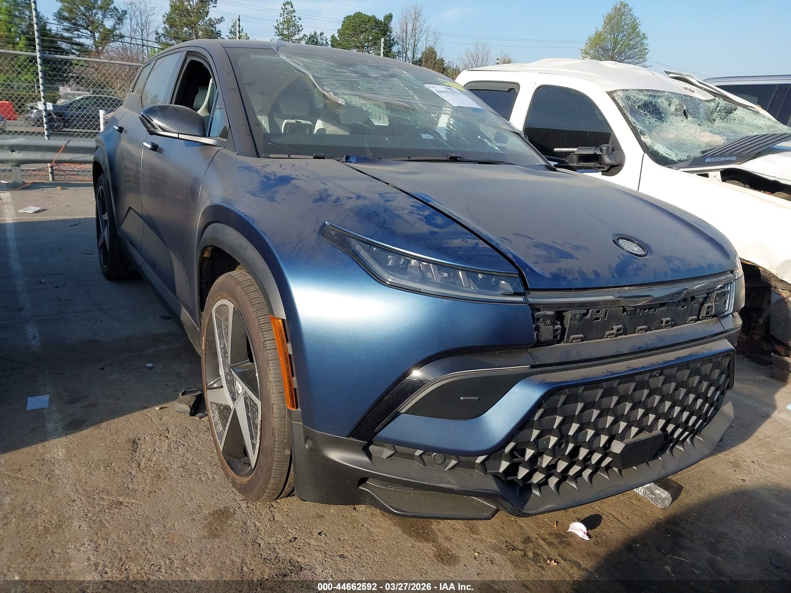 2023 Fisker Ocean One, VIN VCF1ZBU2XPG004091 — Front end