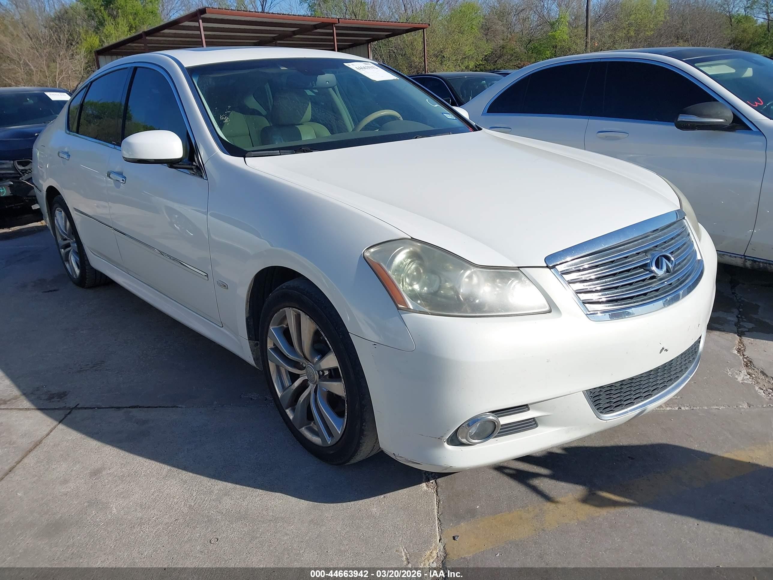2008 Infiniti M, VIN JNKAY01E58M607540 — Repossession