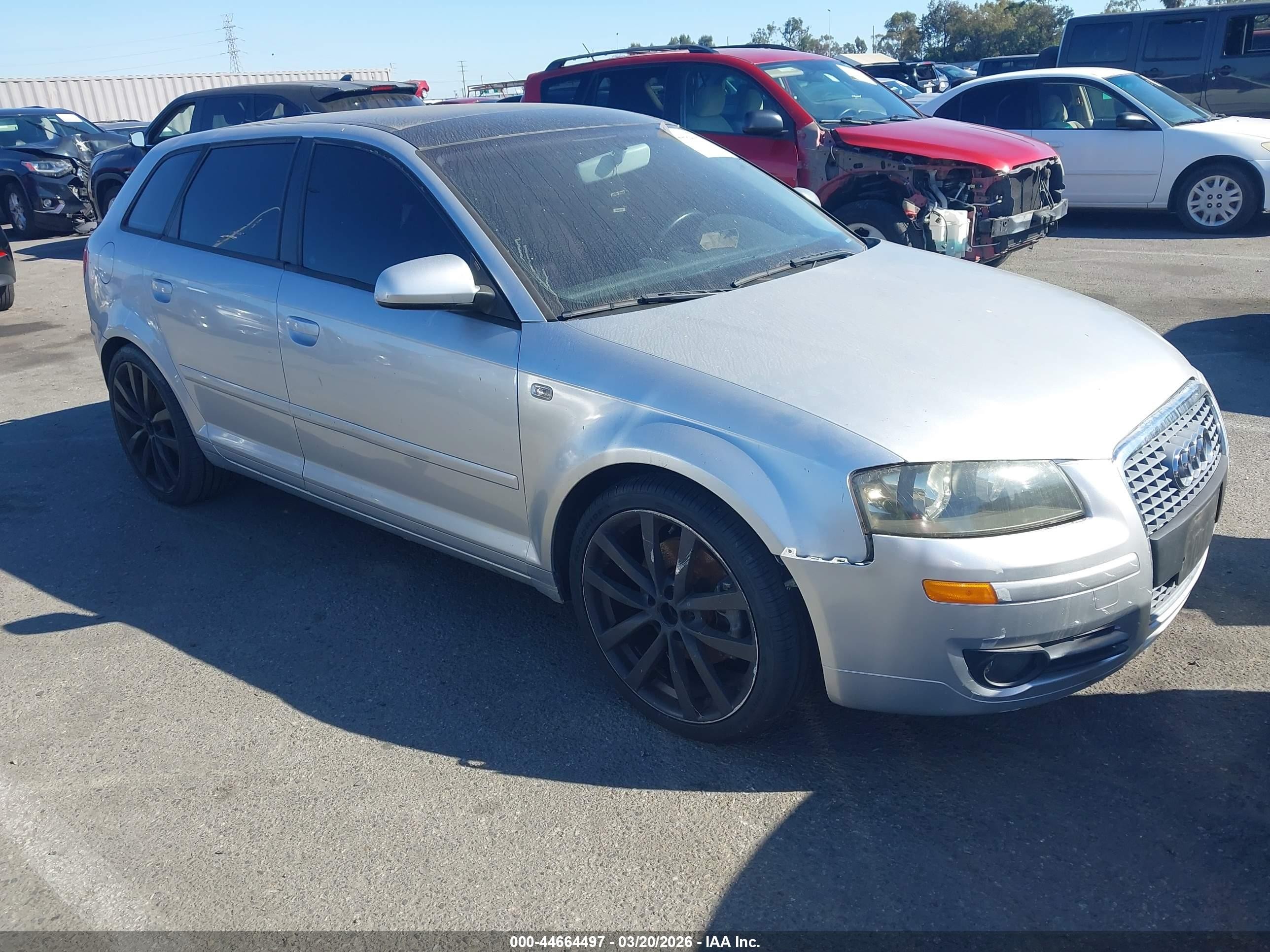 2007 Audi A3, VIN WAUNF78P07A077340 — Water / flood