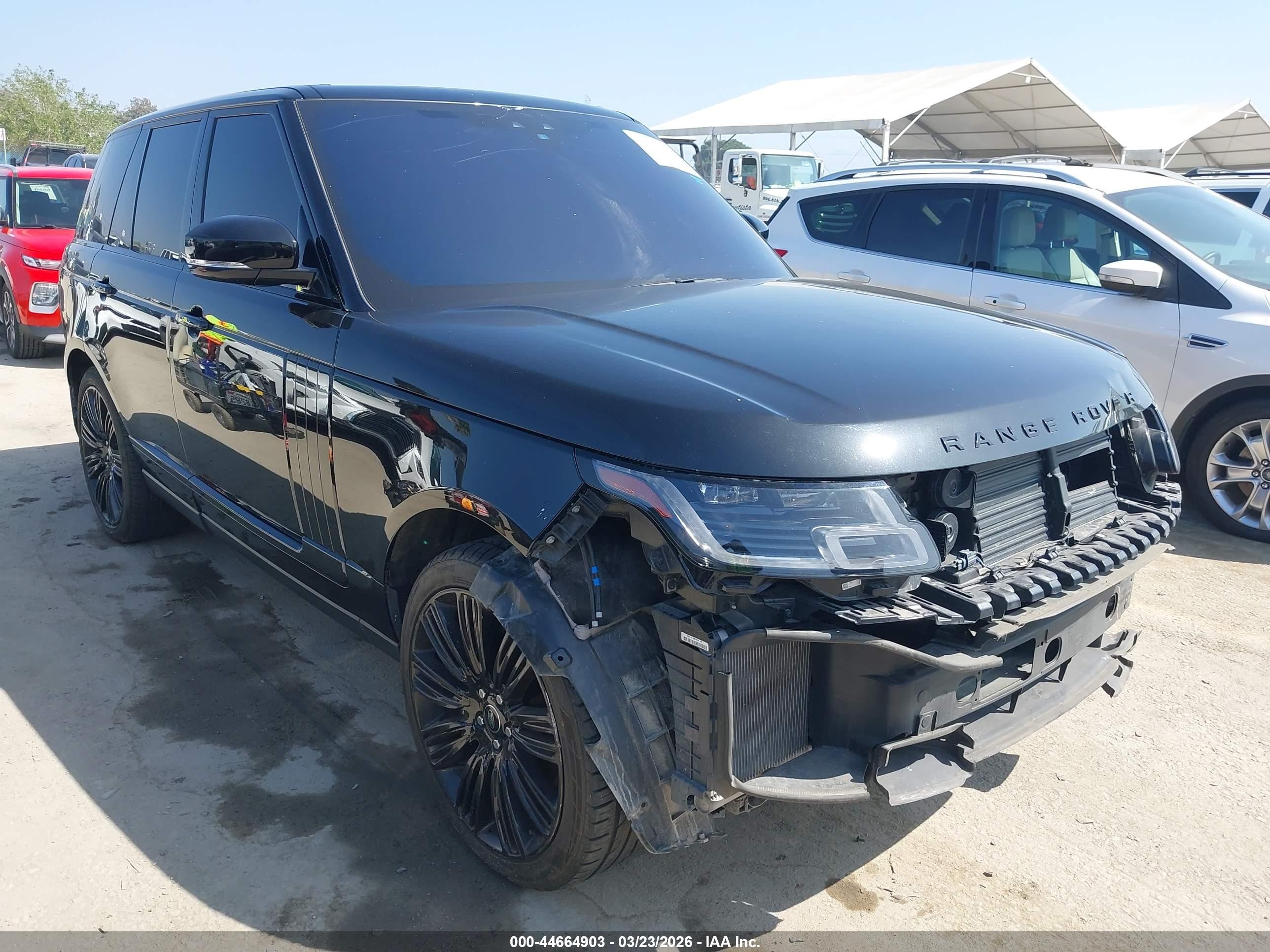 2022 Land Rover Range Rover Westminster, VIN SALGS2RU0NA466743 — Front end