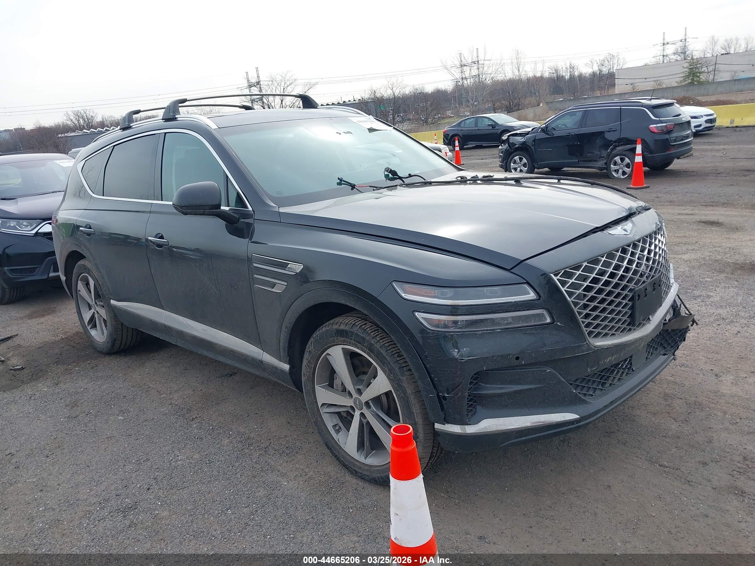 2024 Genesis GV80, VIN KMUHCESC4RU201532 — Front end