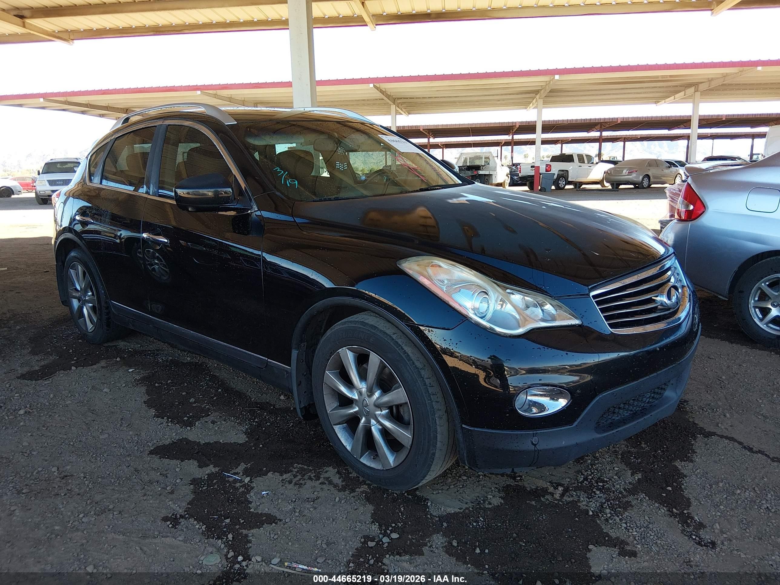 2013 Infiniti EX Journey, VIN JN1BJ0HPXDM430532 — Normal wear