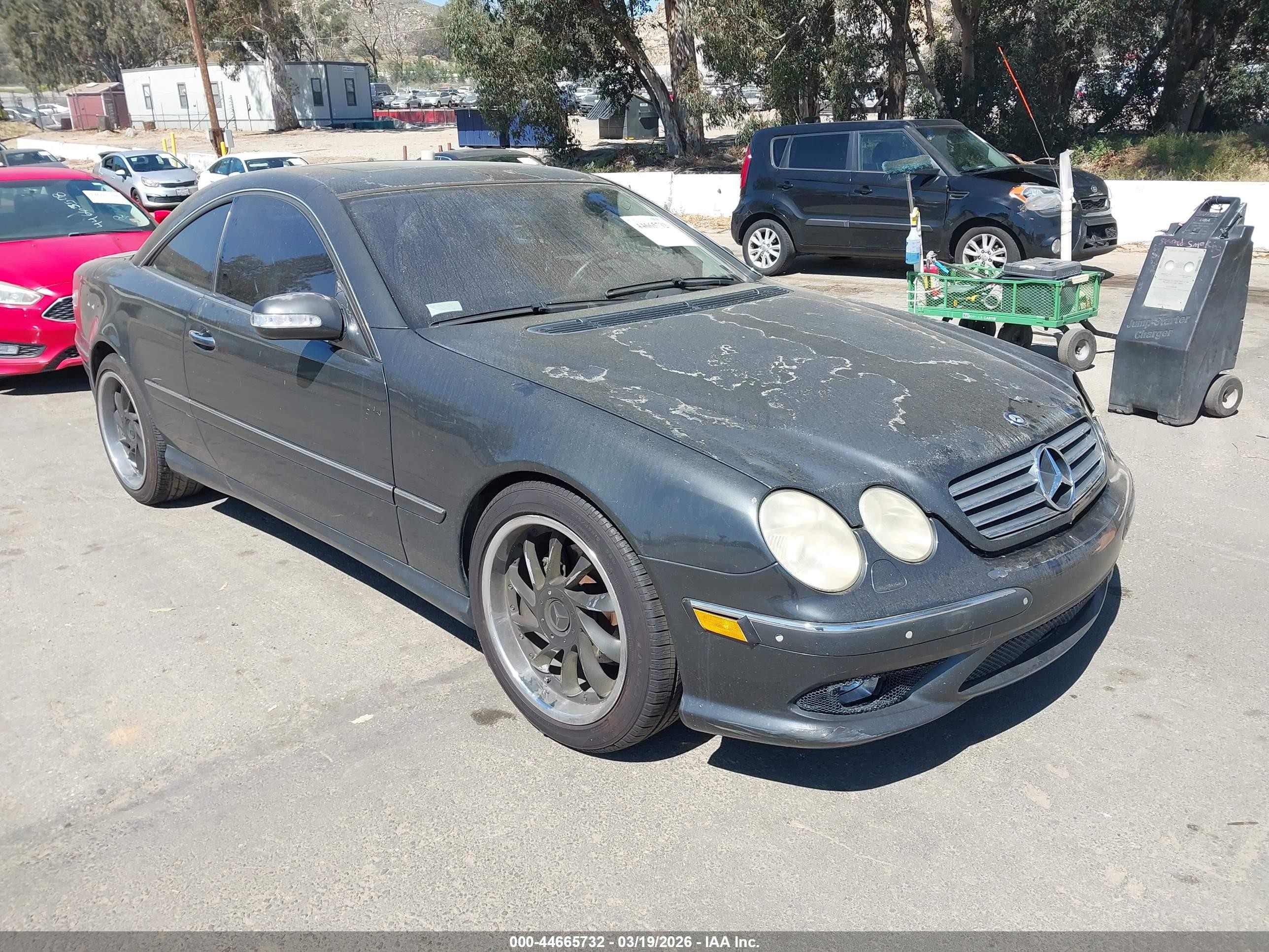 2004 Mercedes-Benz CL 500/600, VIN WDBPJ75J54A043527 — Front end