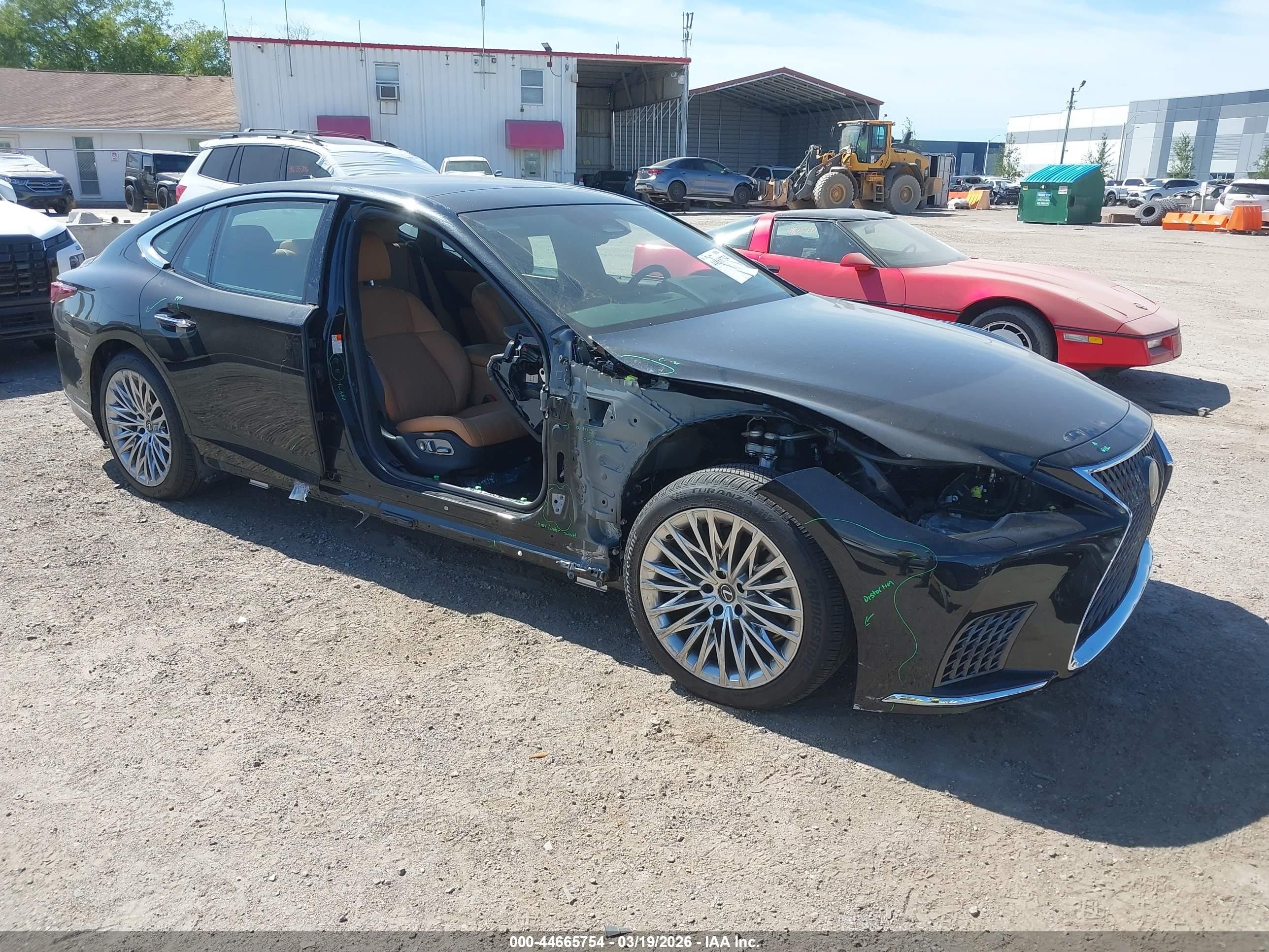 2024 Lexus LS 500, VIN JTHD51GF7R5012440 — Front end