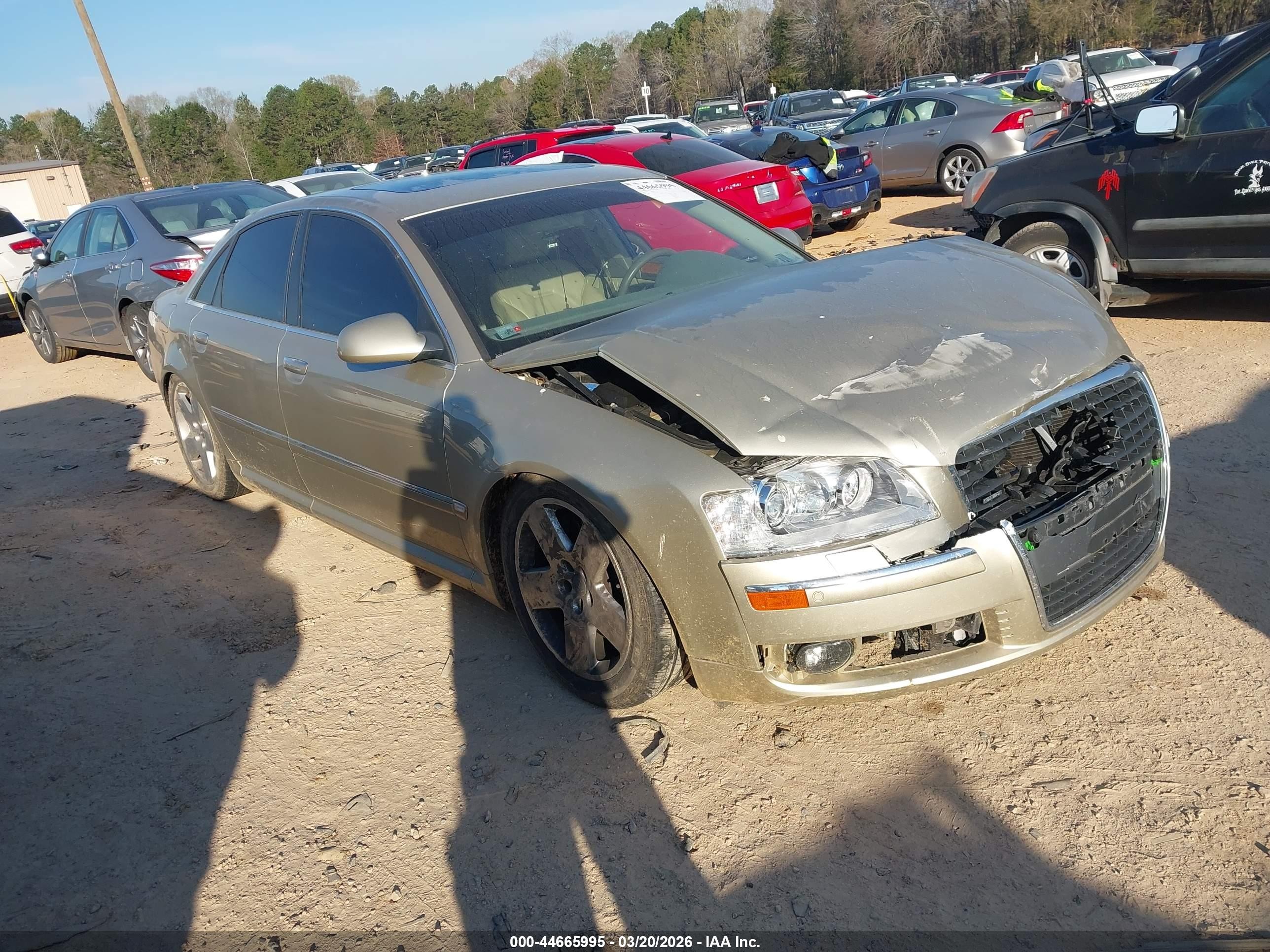 2006 Audi A8 4.2L, VIN WAULL44E56N023414 — Front end