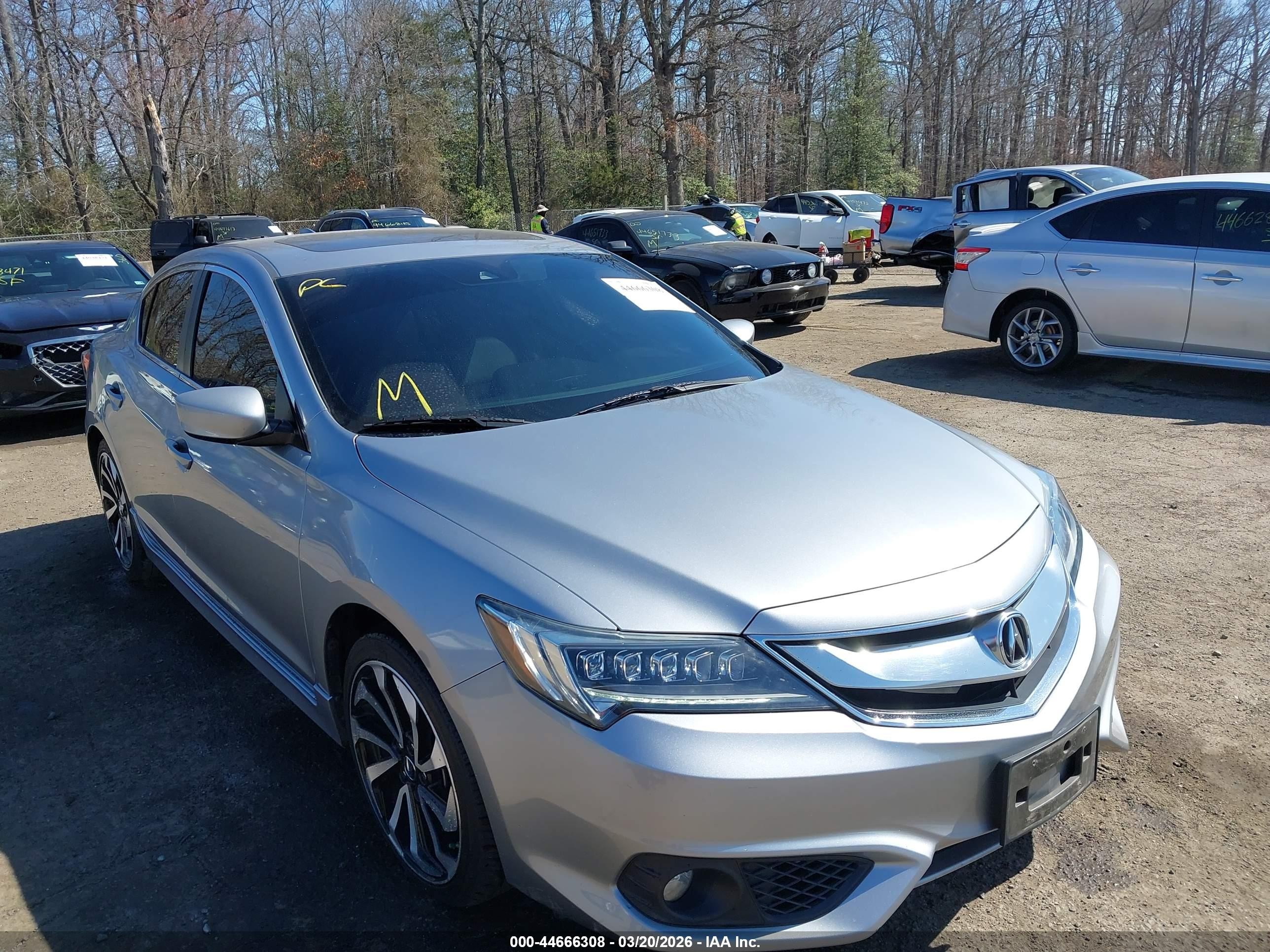2017 Acura ILX Premium, VIN 19UDE2F87HA013069 — Engine fire