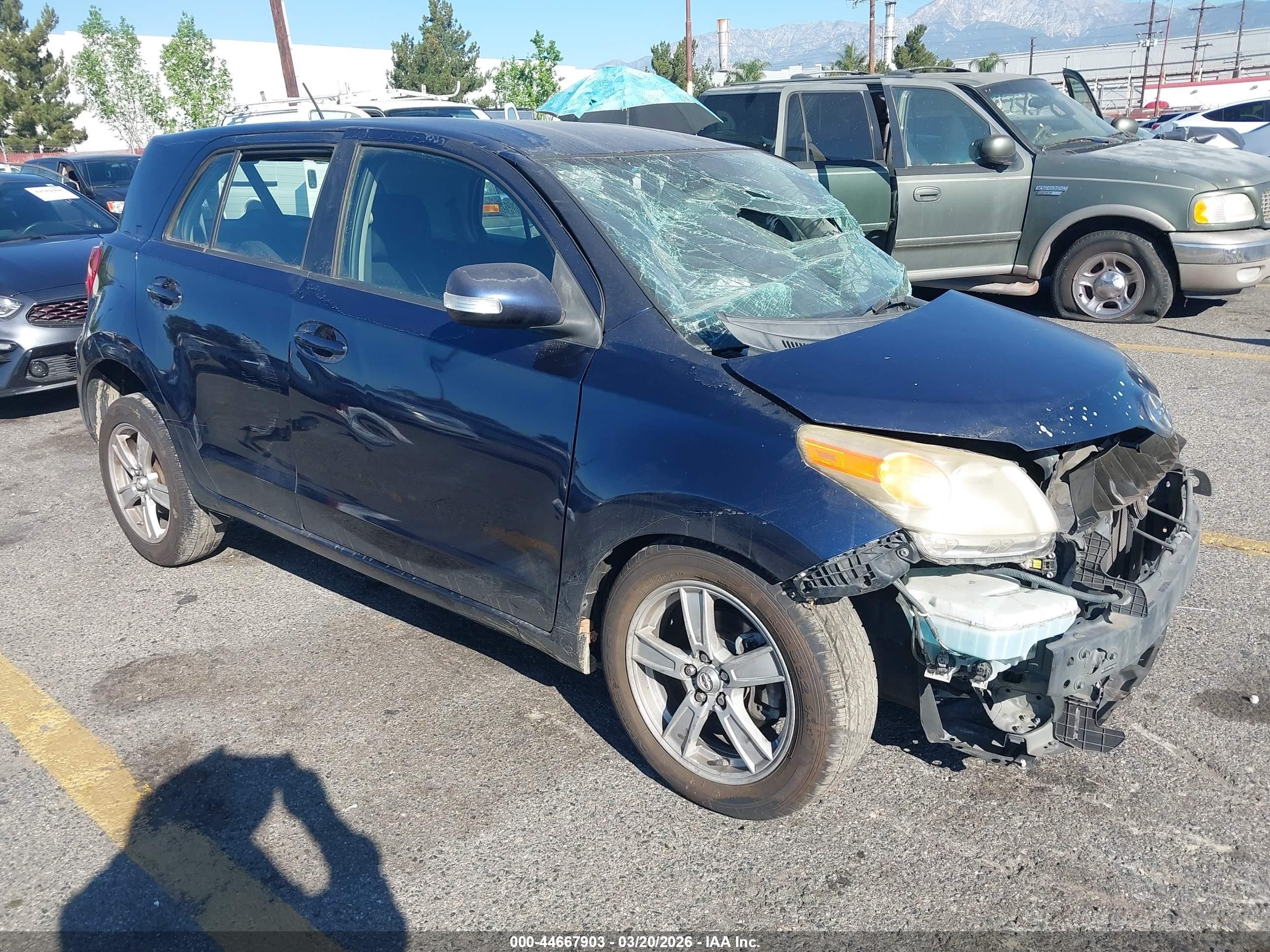 2010 Scion xD, VIN JTKKU4B46A1006524 — Front end