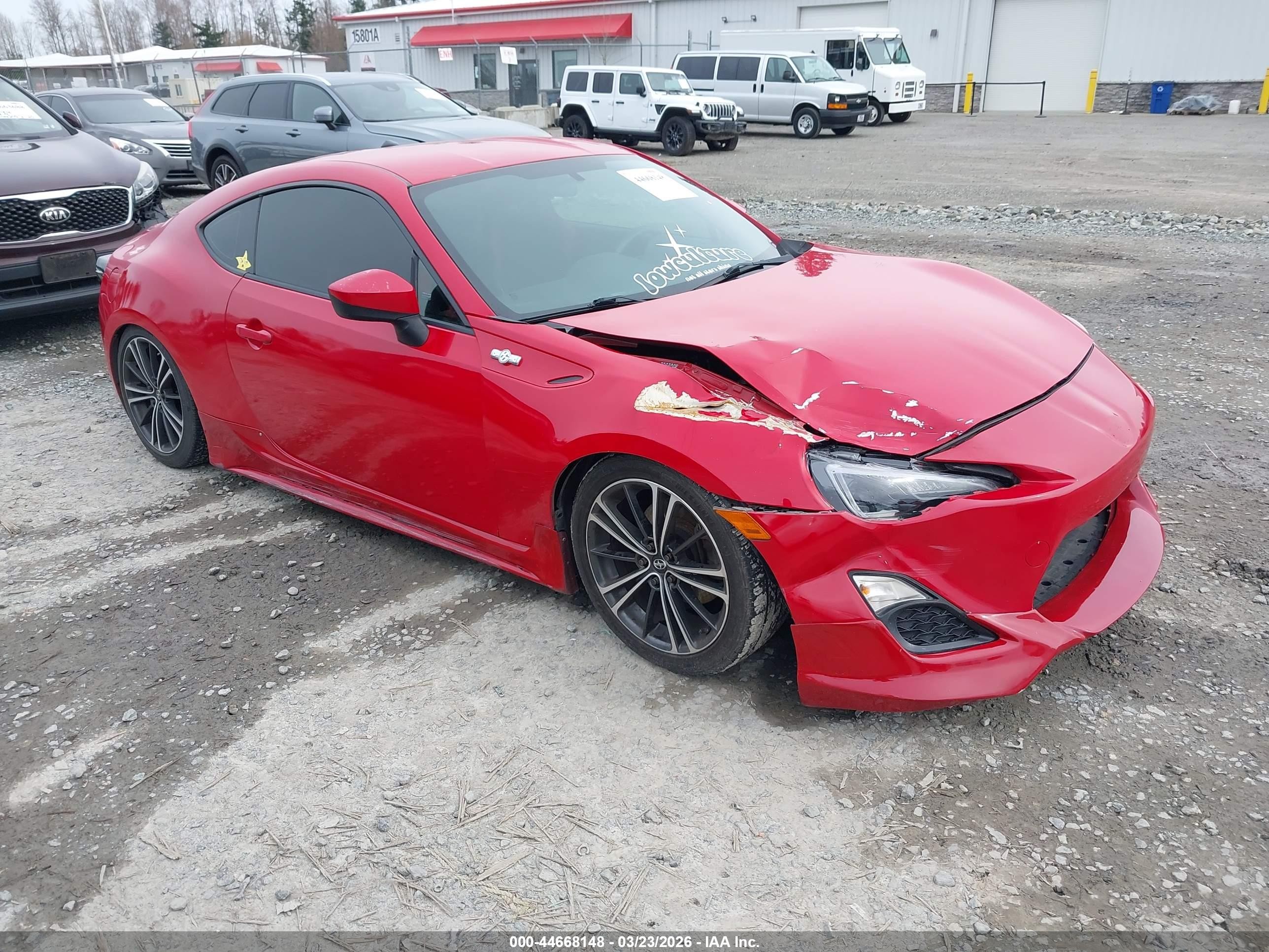 2013 Scion FR-S, VIN JF1ZNAA12D2709096 — Front end