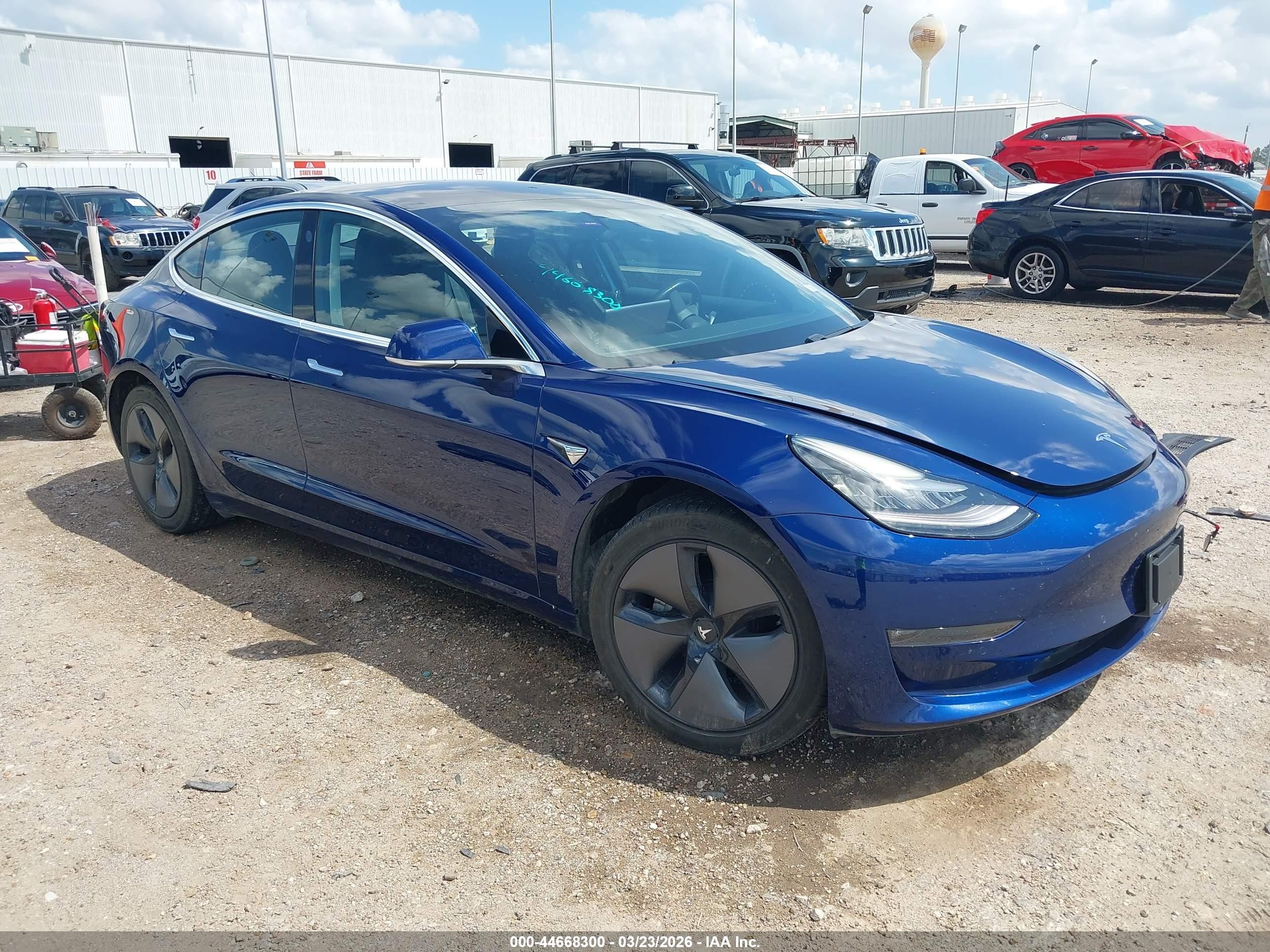 2018 Tesla Model 3 Long Range Battery, VIN 5YJ3E1EA1JF041858 — Not stated