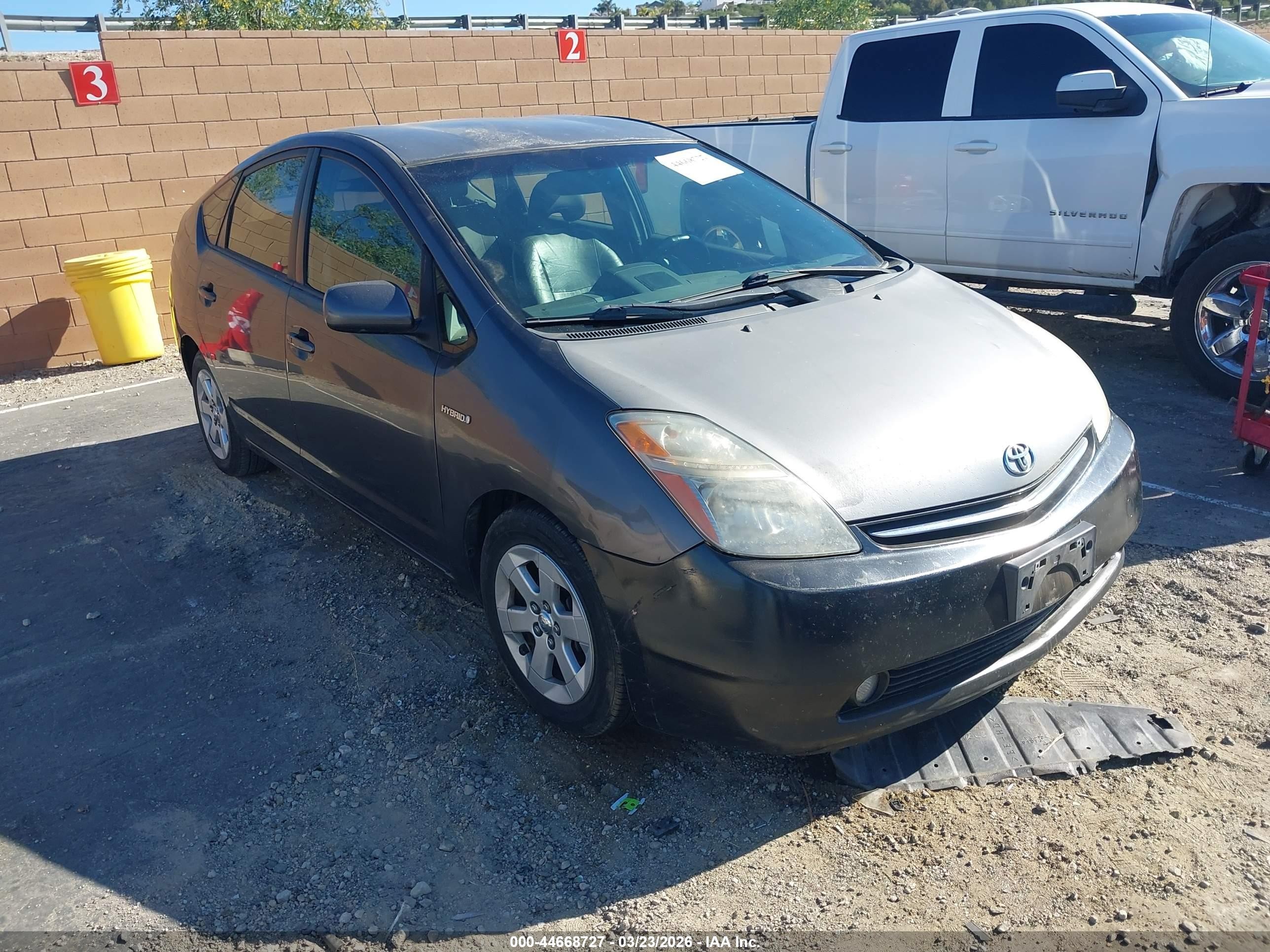 2007 Toyota Prius, VIN JTDKB20U273292177 — Rear end
