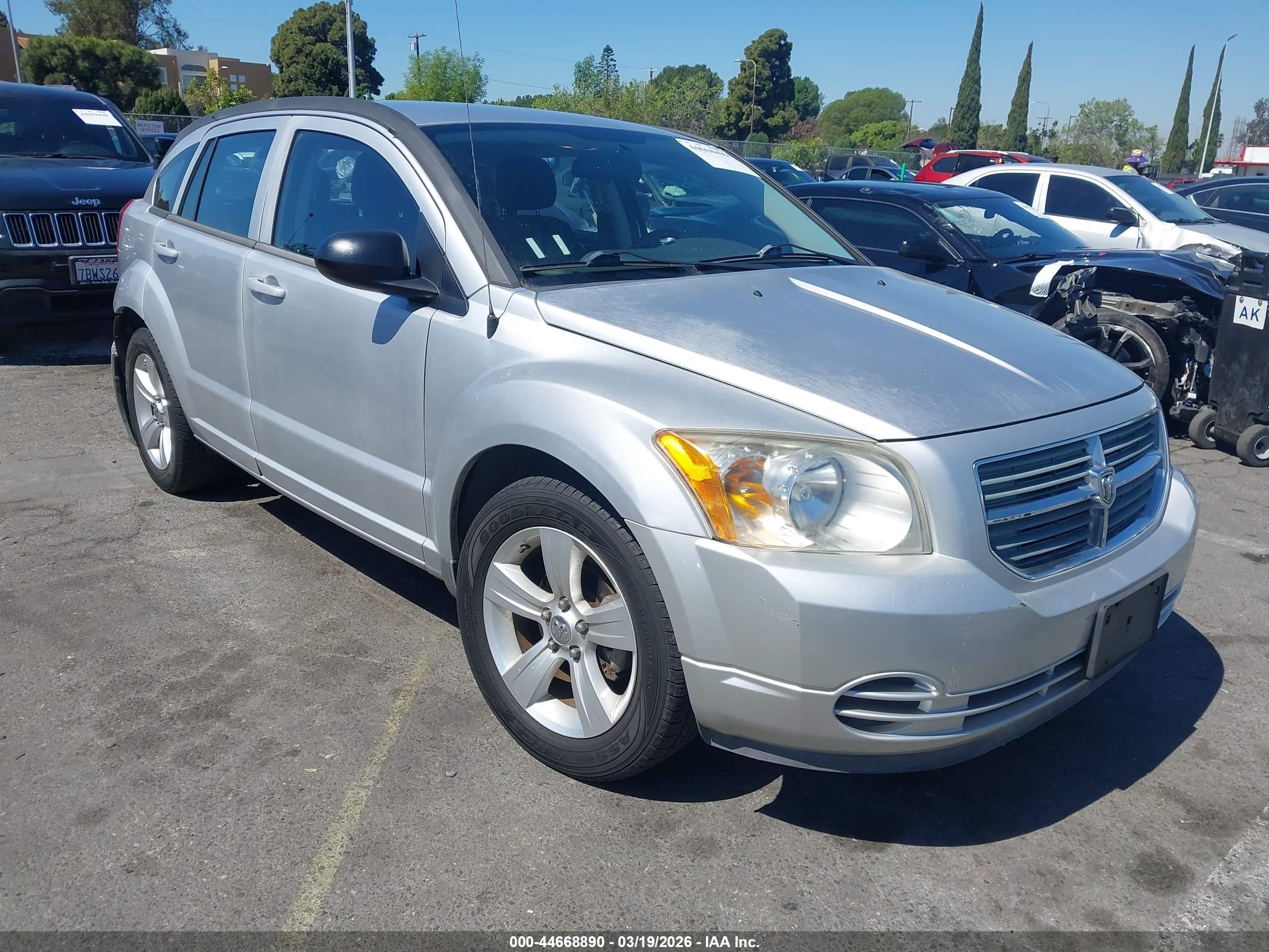 2010 Dodge Caliber SXT, VIN 1B3CB4HA7AD532501 — Rear end