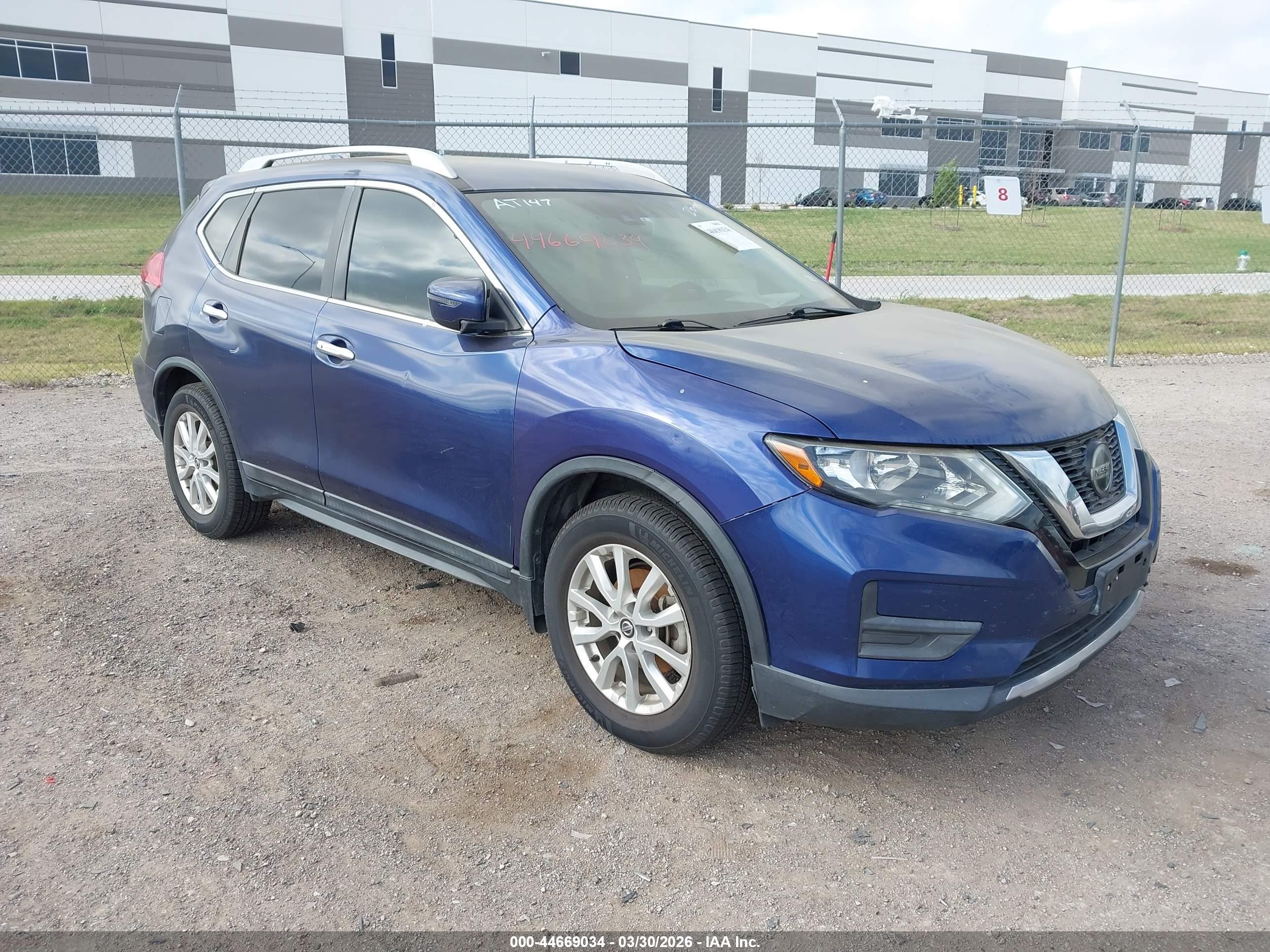 2019 Nissan Rogue SL, VIN 5N1AT2MT1KC802243 — Theft recovery
