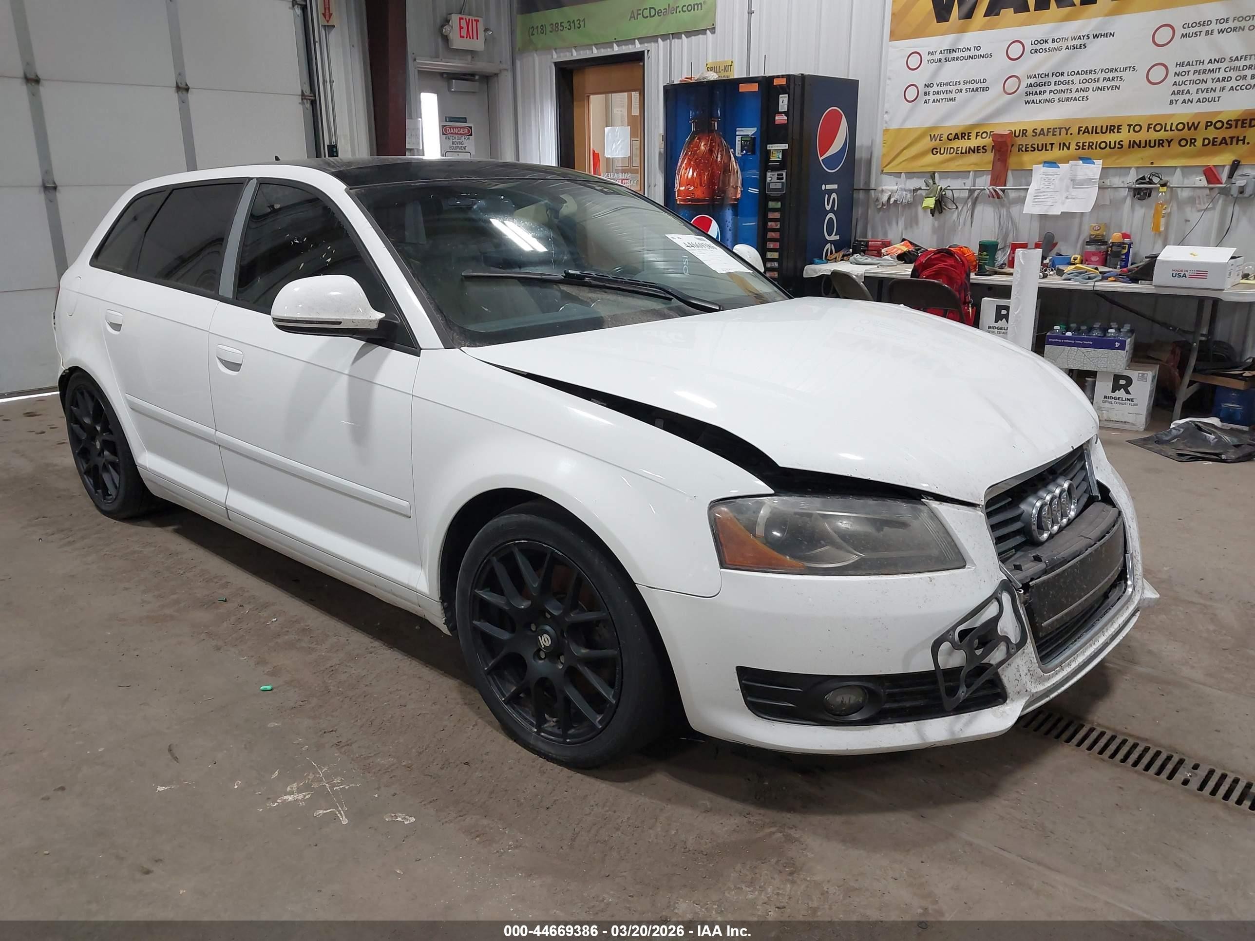 2009 Audi A3 Sportback S line, VIN WAUKF78P59A096990 — По всему кузову