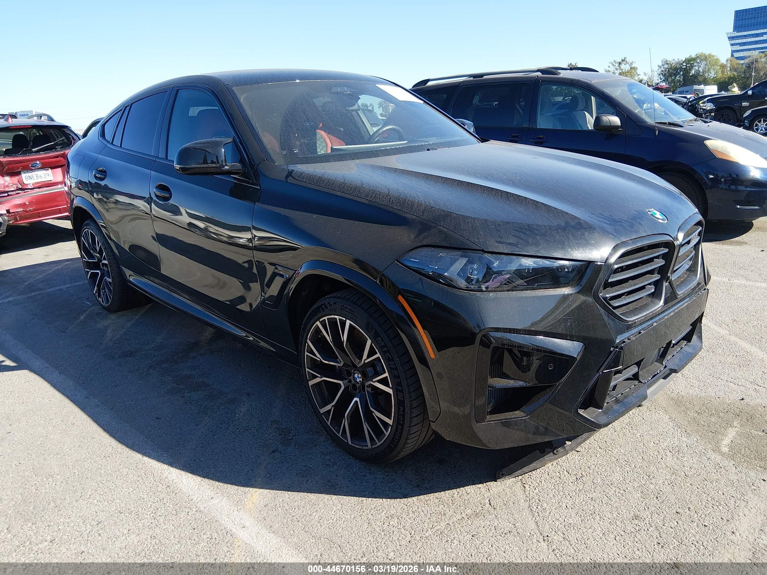 2026 BMW X6 M Competition, VIN 5YM23ET0XT9026296 — Fresh water flood