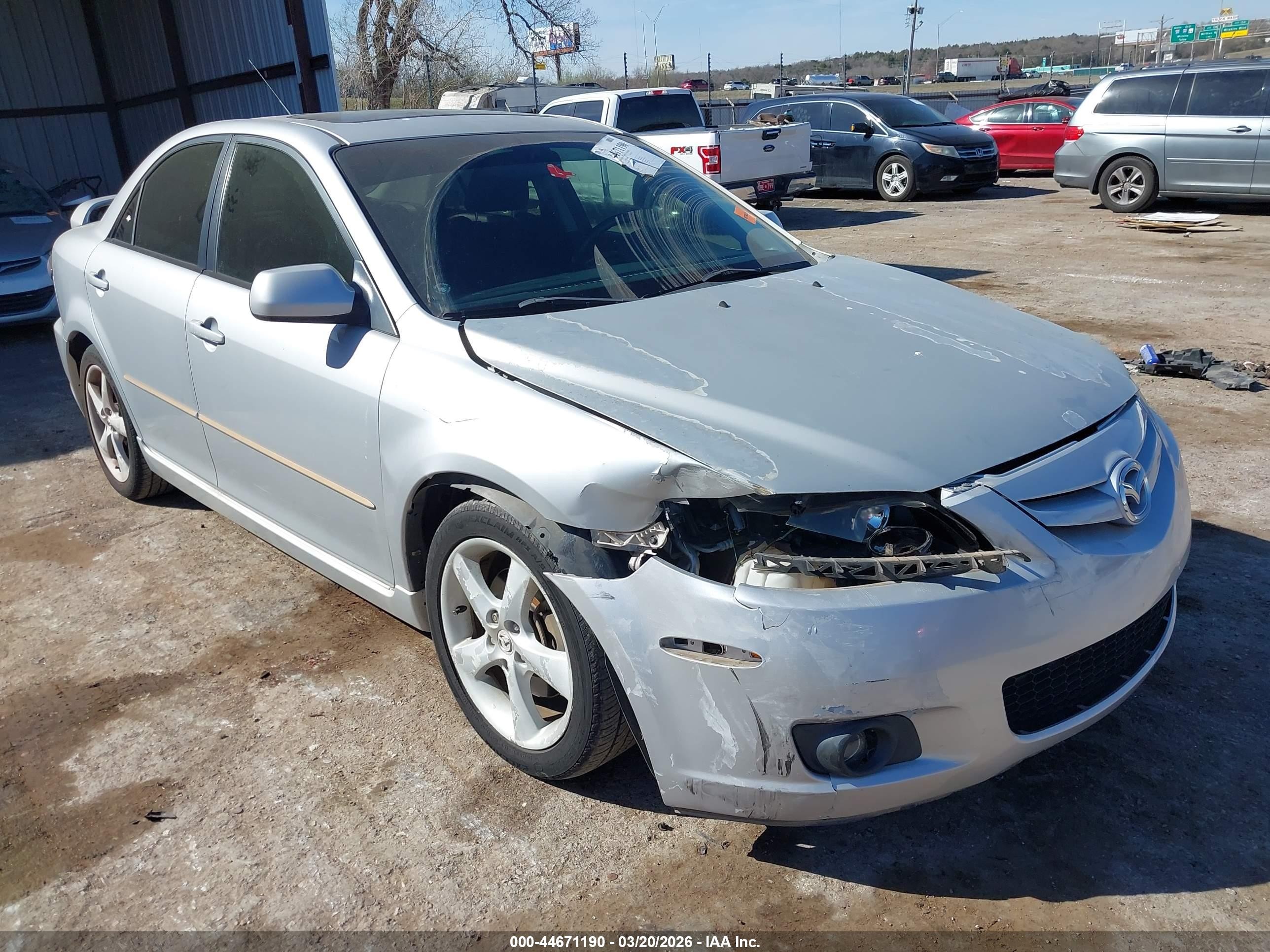 2006 Mazda 6 Sport S, VIN 1YVHP80D865M03519 — Перед