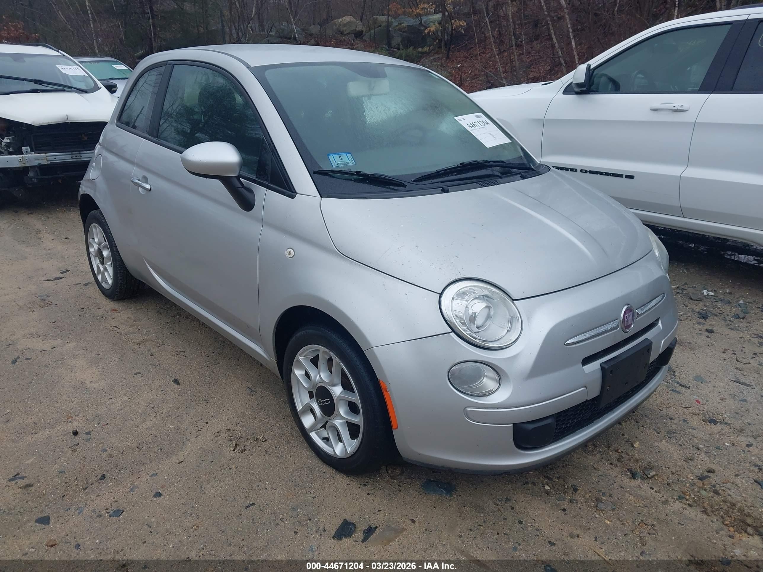 2012 FIAT 500 Pop, VIN 3C3CFFAR4CT291450 — Electrical