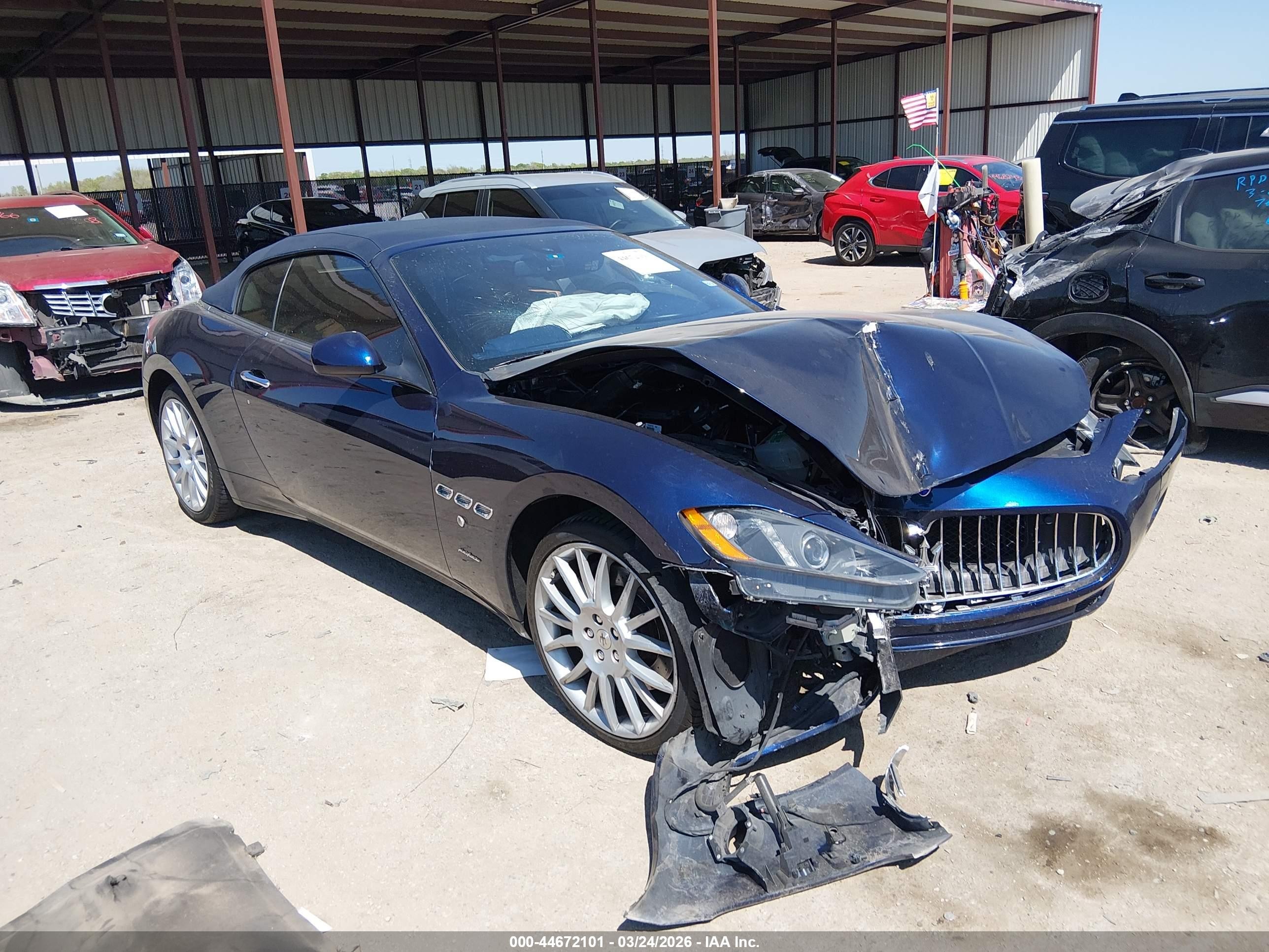 2017 Maserati GranTurismo, VIN ZAM45MMA6H0216598 — Перед