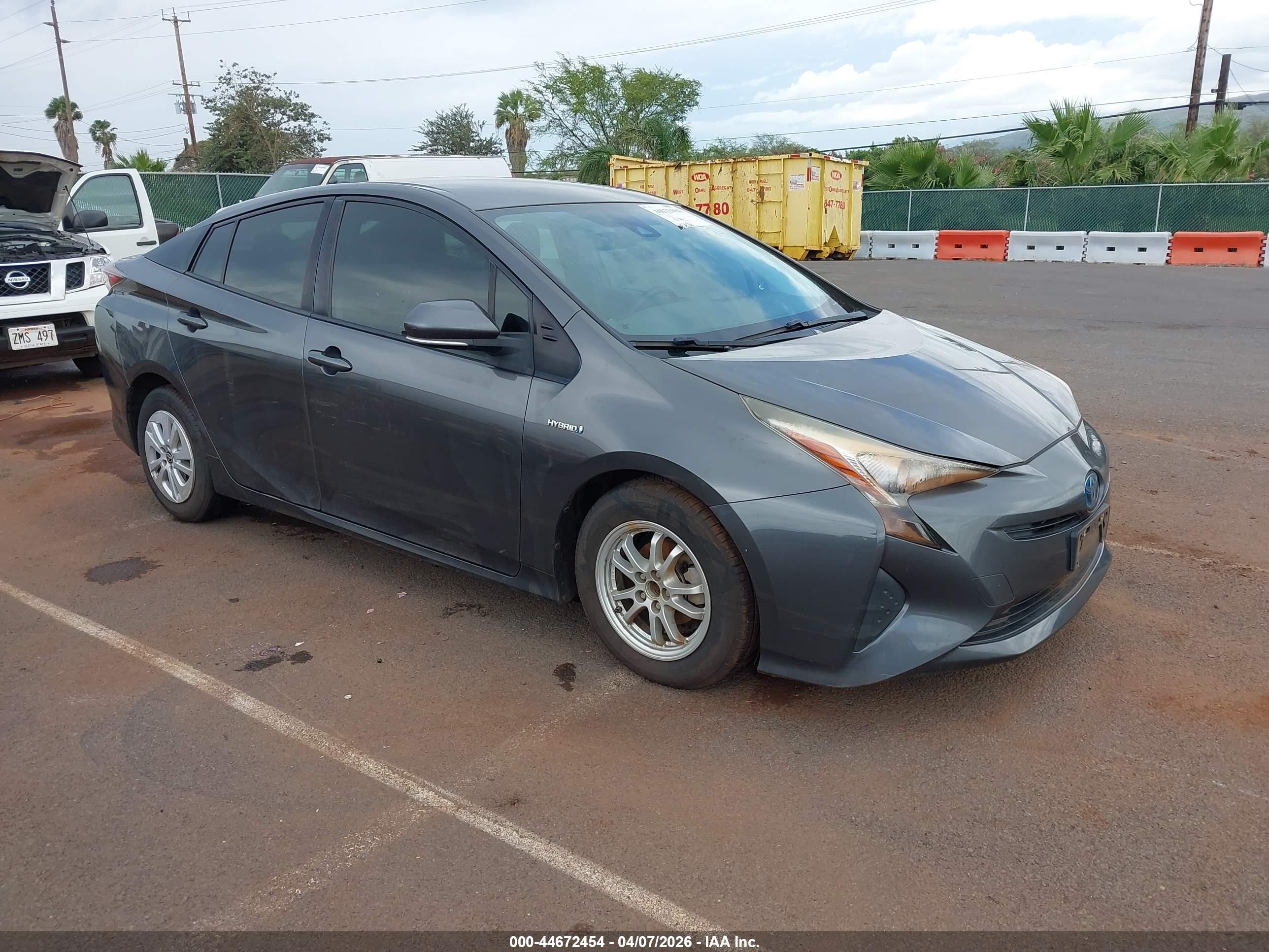 2017 Toyota Prius Two, VIN JTDKBRFU5H3027982 — Water / flood