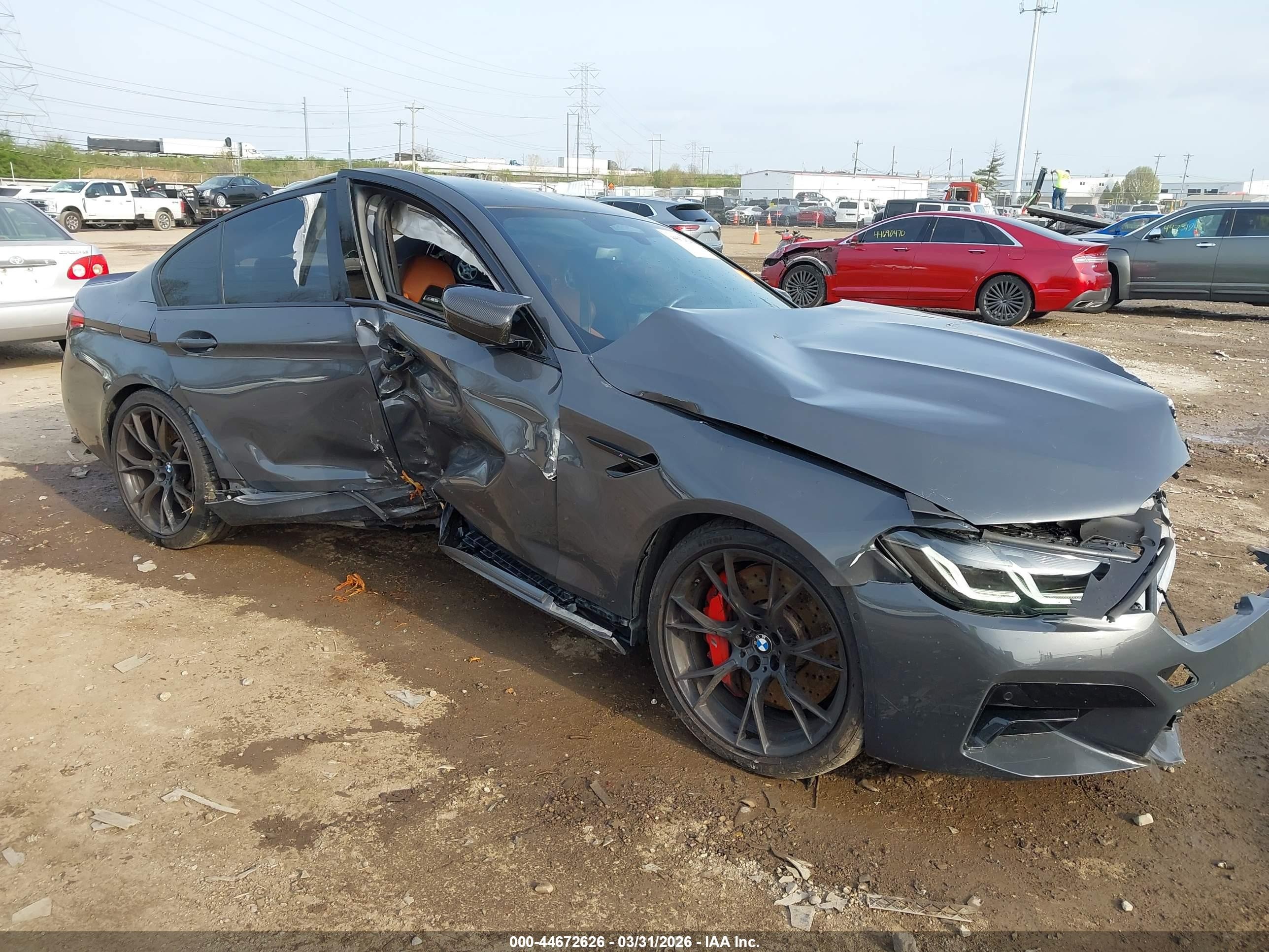 2021 BMW M5, VIN WBS83CH07MCG48015 — All over