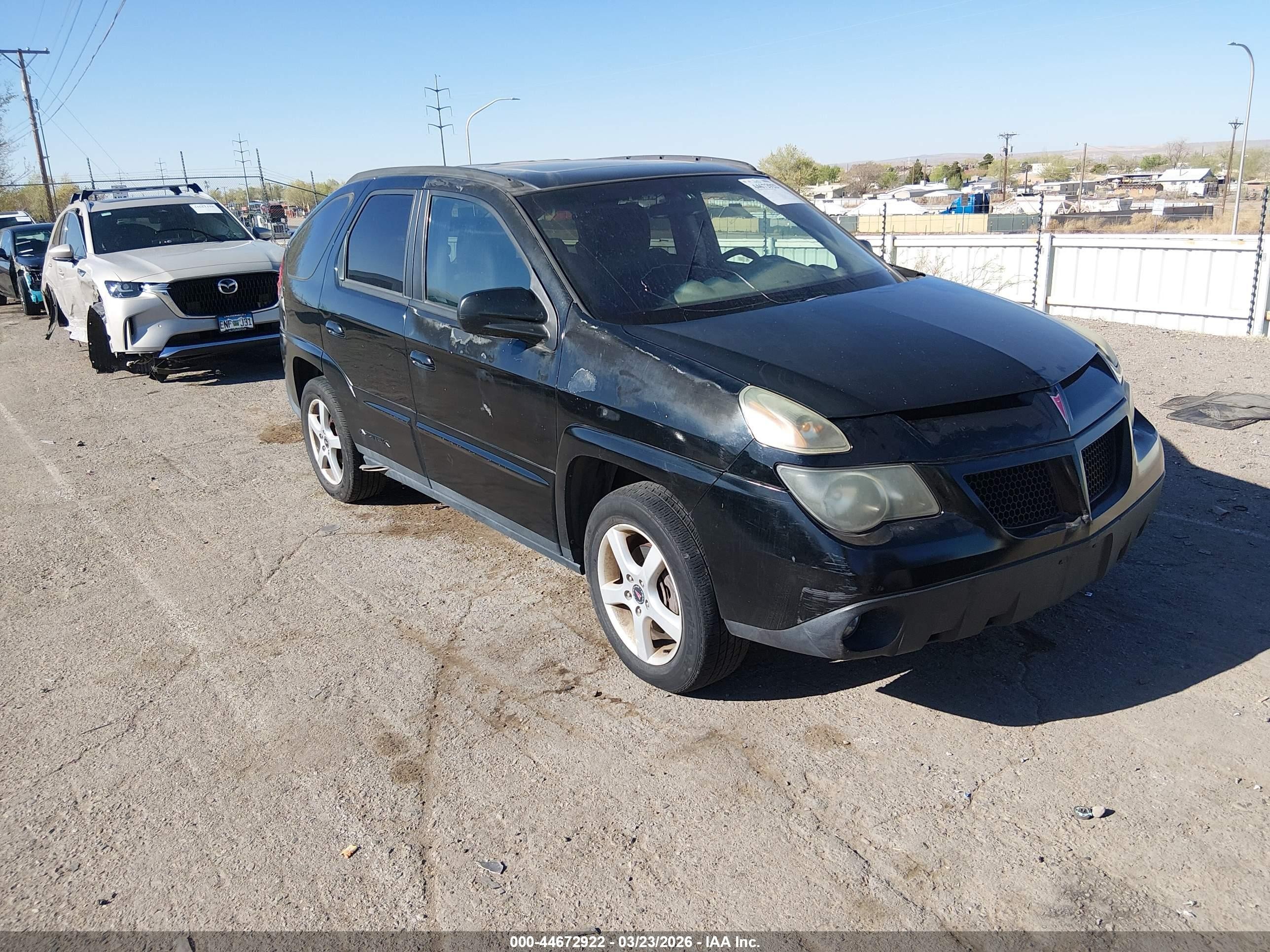 2004 Pontiac Aztek, VIN 3G7DB03E44S551581 — Side