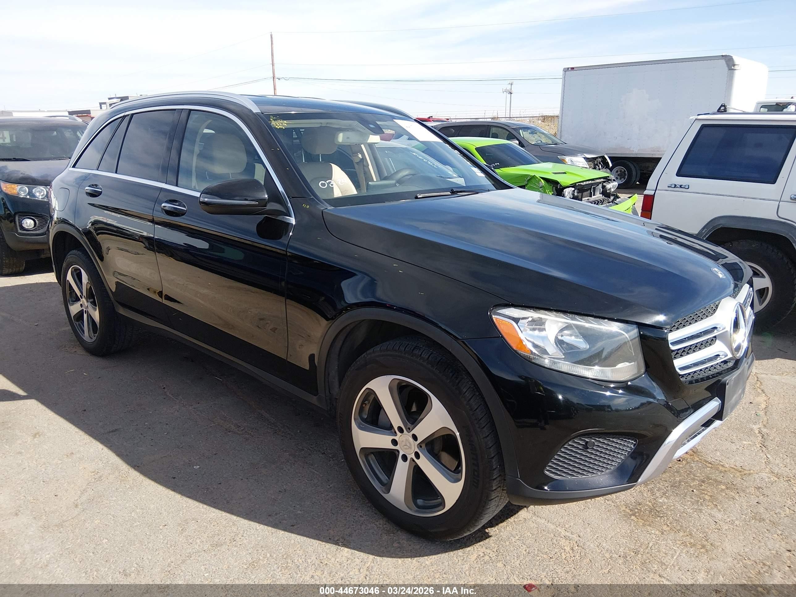 2018 Mercedes-Benz GLC 300, VIN WDC0G4JB9JV024539 — Hail