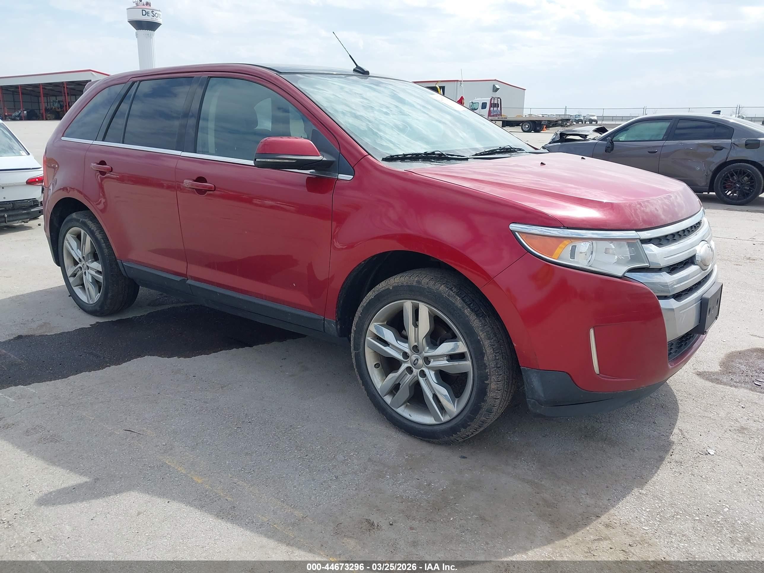 2013 Ford Edge Limited, VIN 2FMDK4KC7DBB11347 — Side
