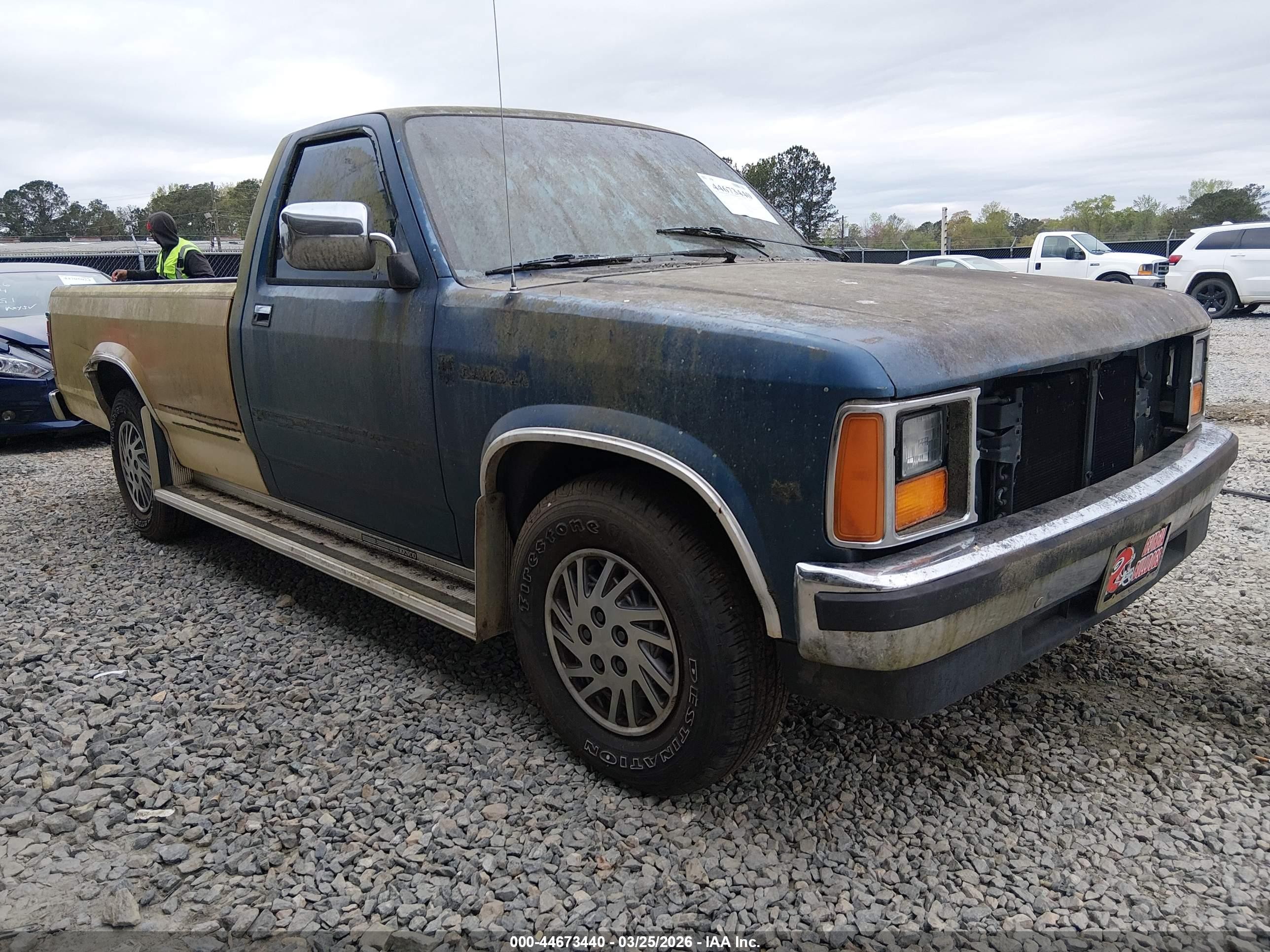 1987 Dodge Dakota, VIN 1B7GN14M9HS322669 — All over