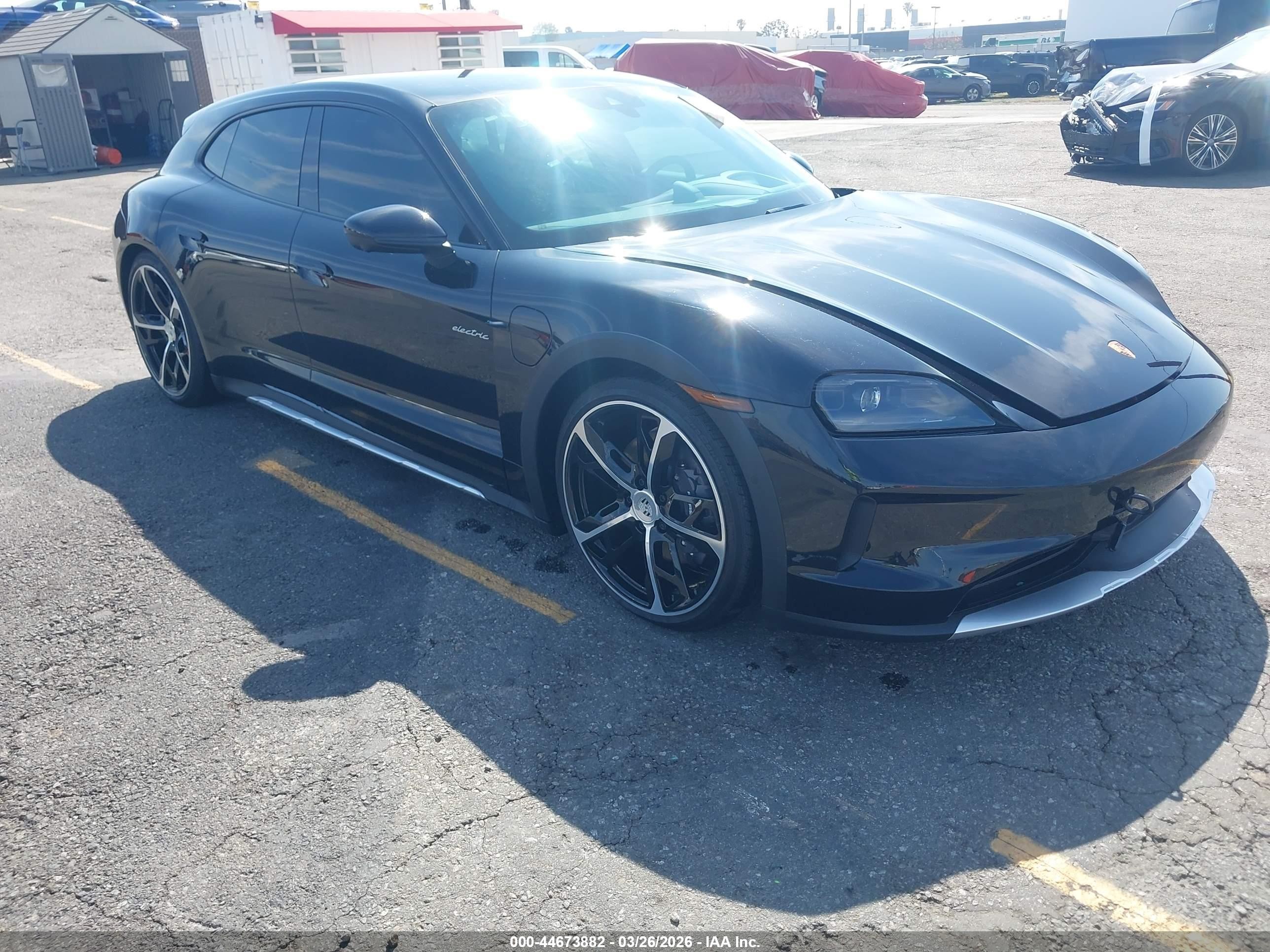 2025 Porsche Taycan 4, VIN WP0BA2Y14SSA66284 — Rear end