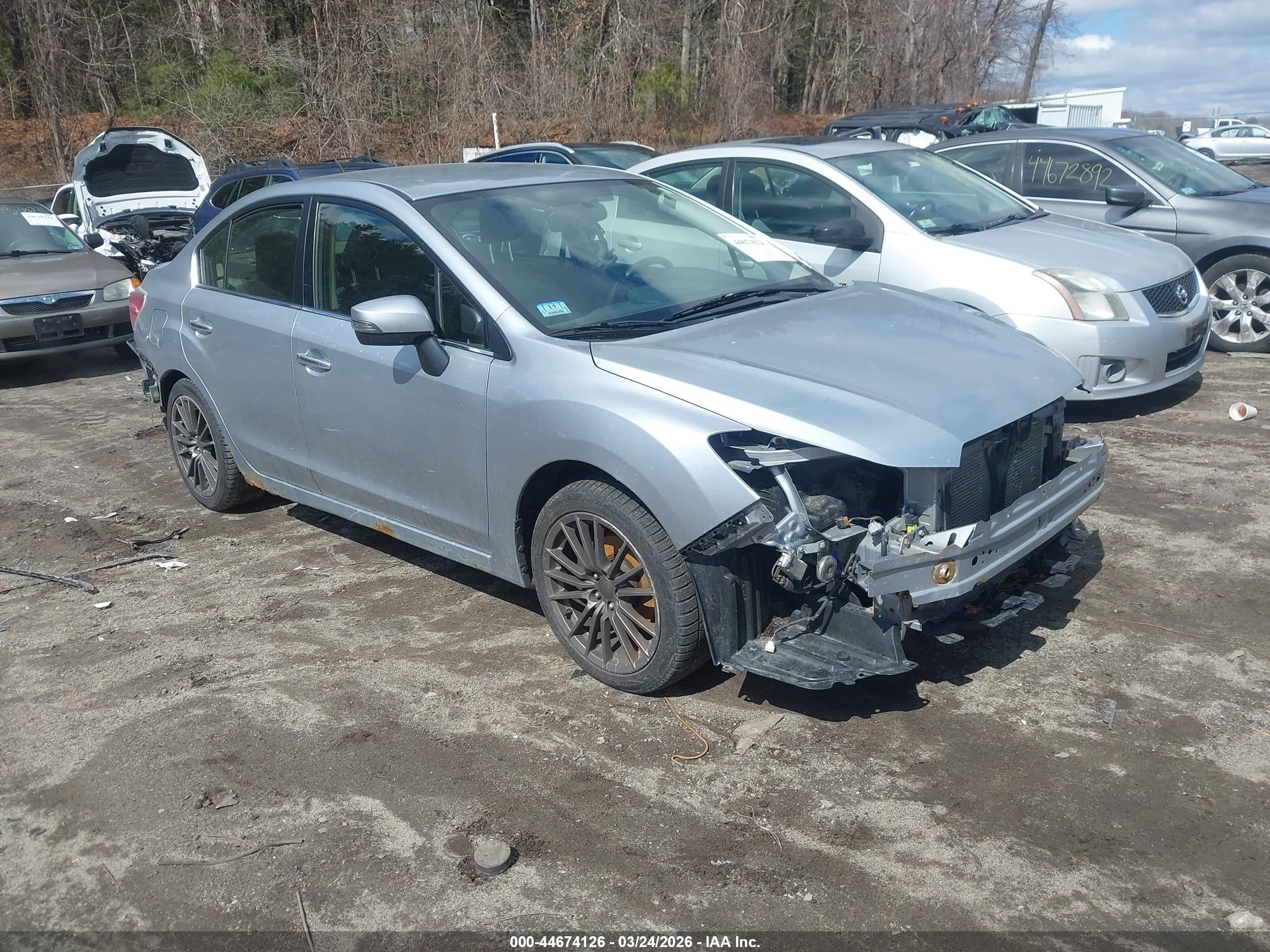 2015 Subaru Impreza Limited, VIN JF1GJAM69FH005519 — Side