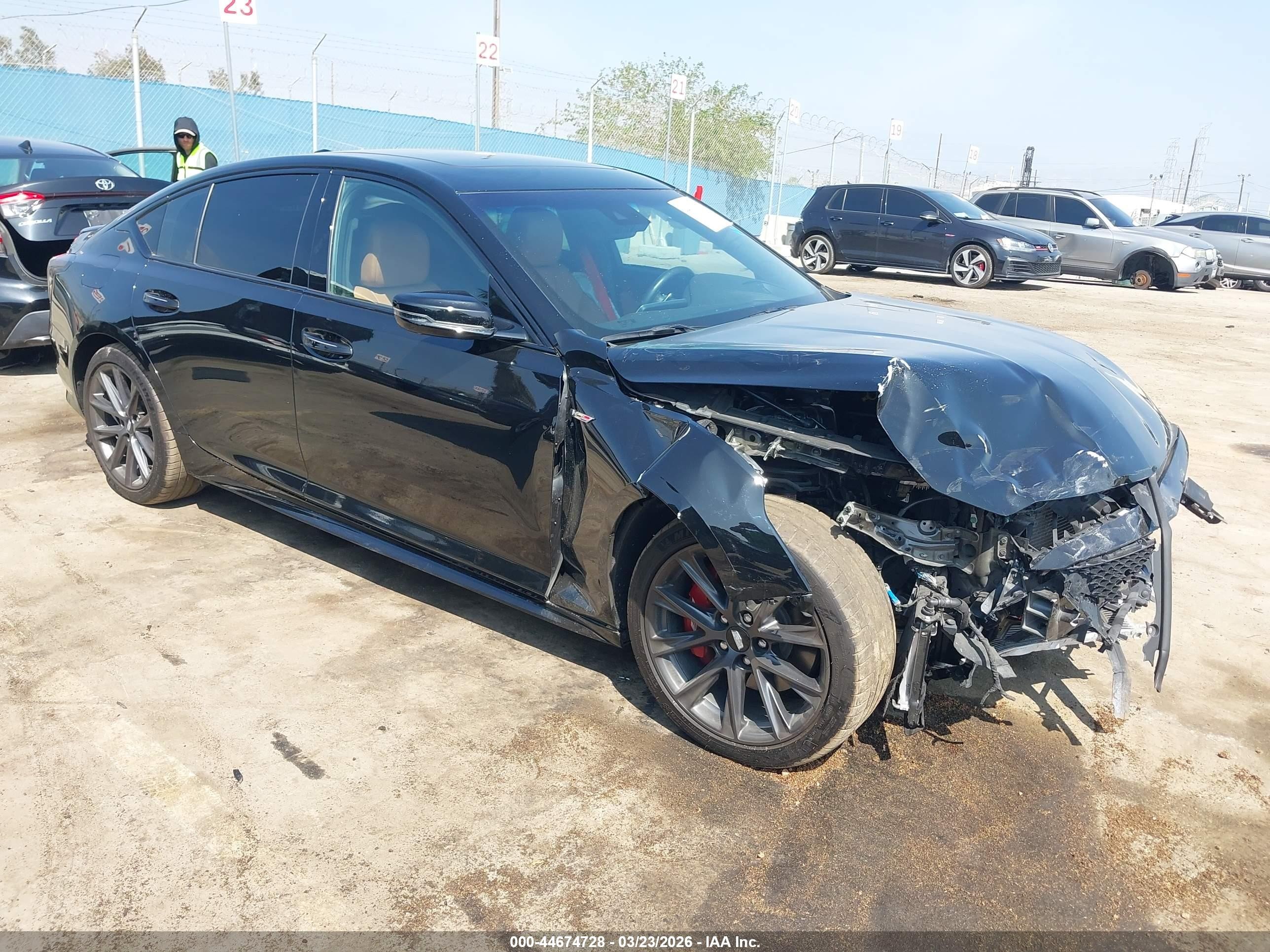 2024 Cadillac CT5-V, VIN 1G6DR5RW9R0101257 — Front end